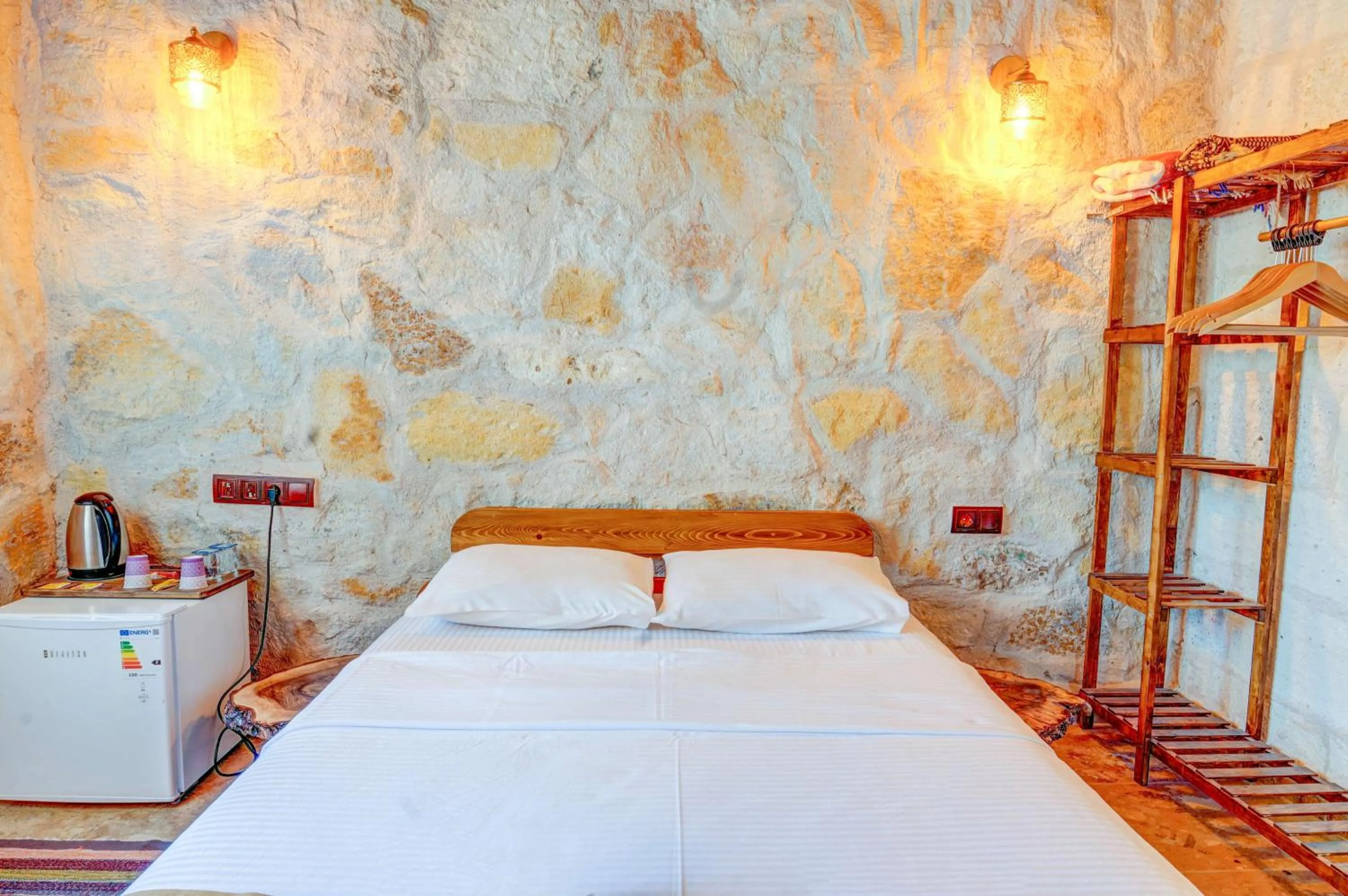 Bed in Ceran Stone House