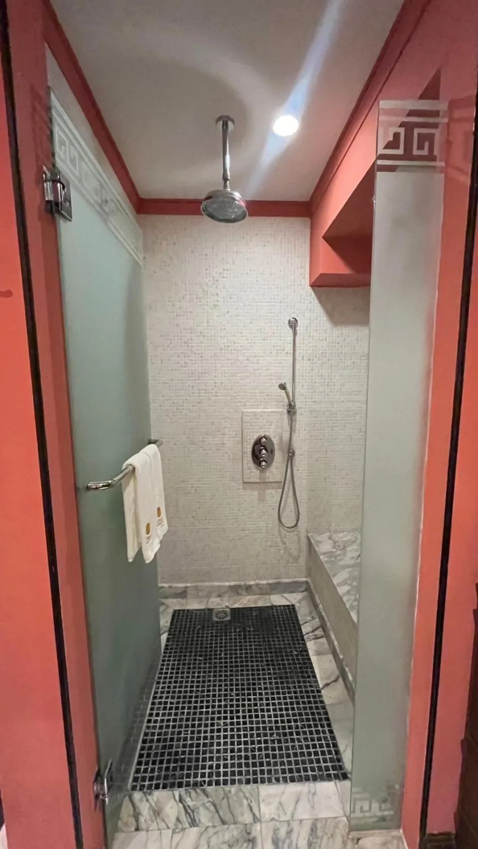 Shower in Lunar Mansion Hotel