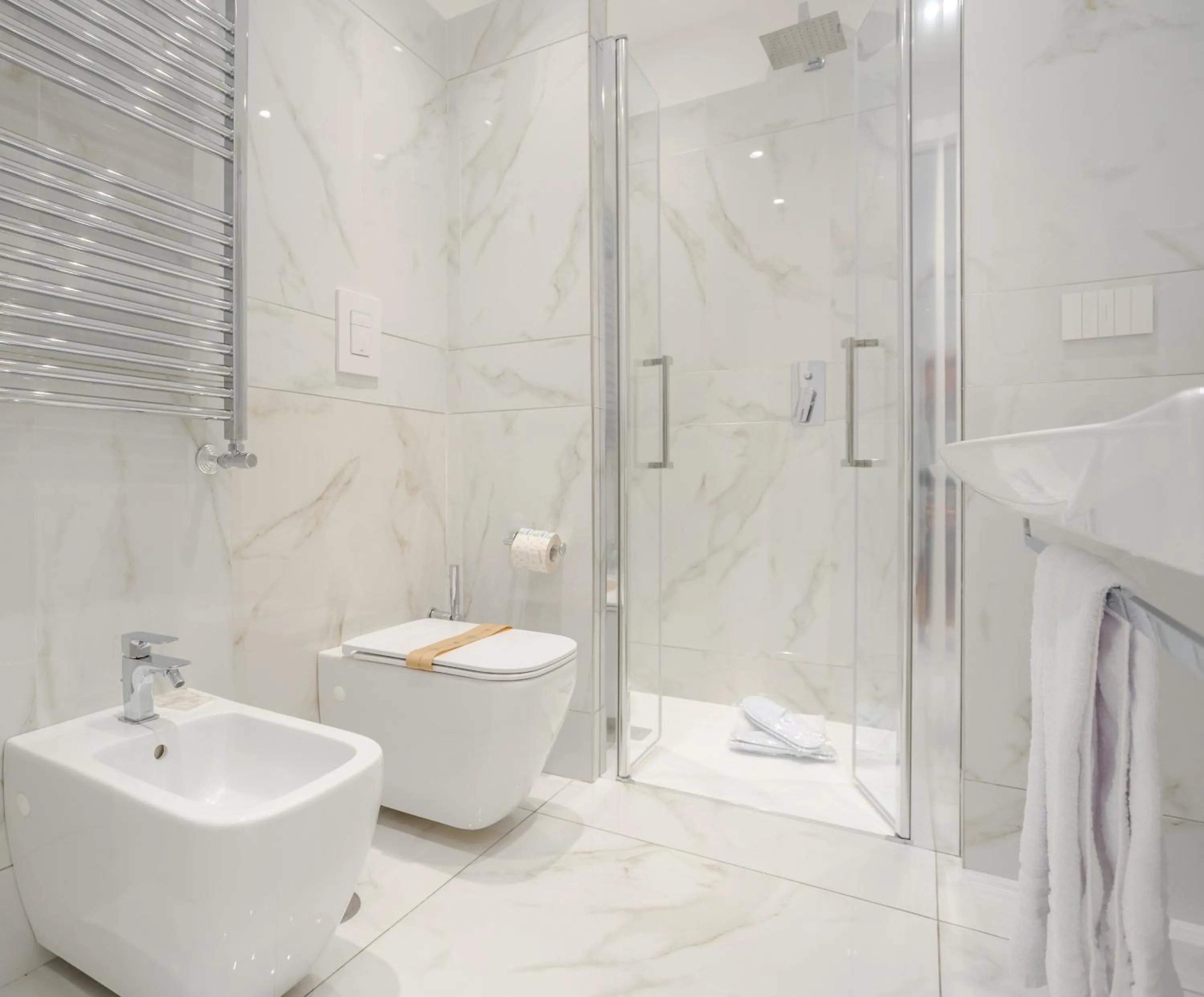 Bathroom in La Corte dei Mille Luxury
