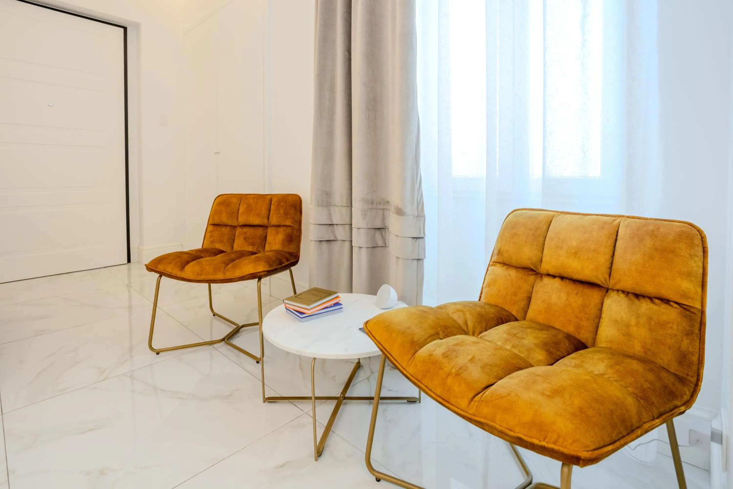 Living room in La Corte dei Mille Luxury