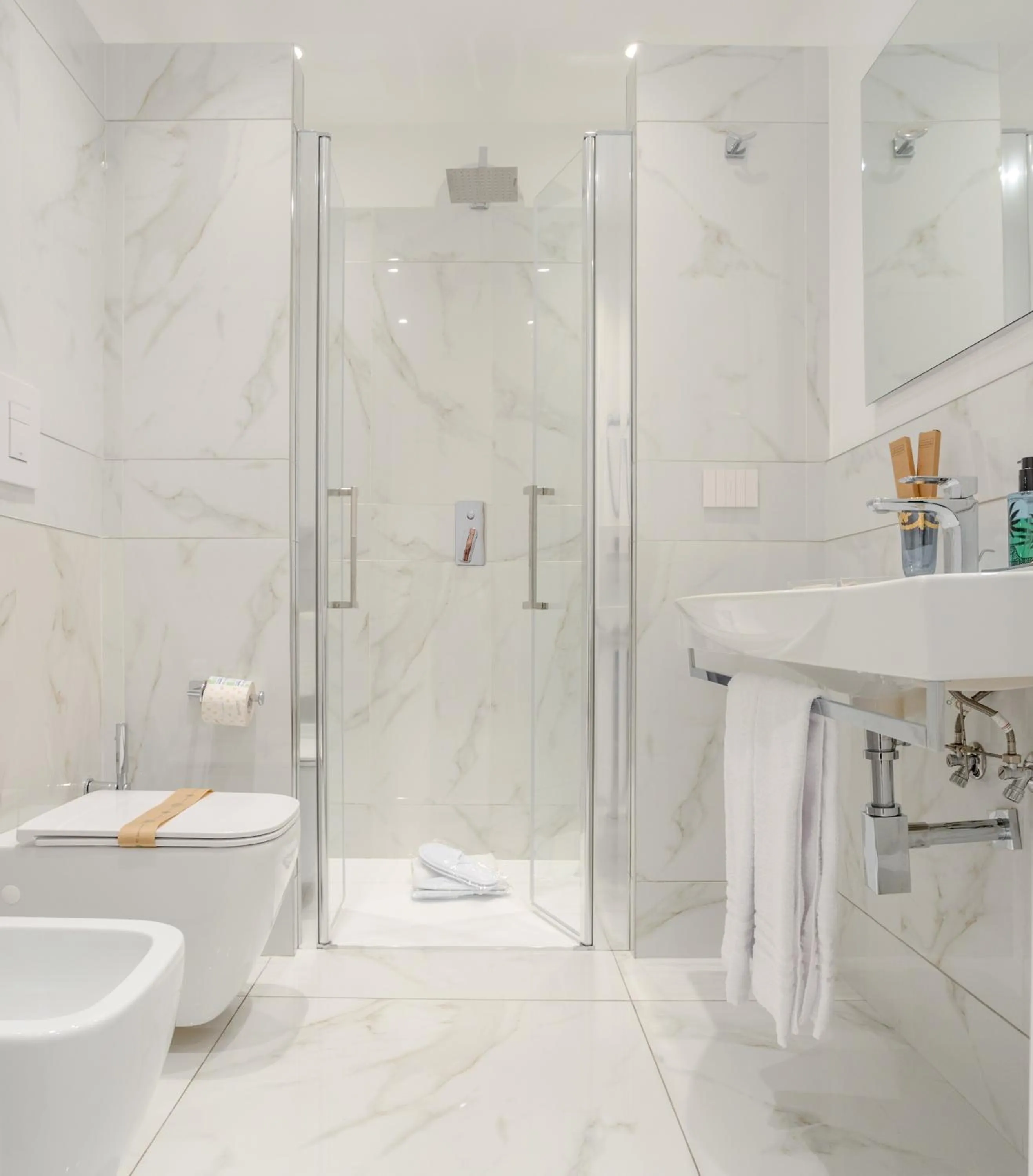 Bathroom in La Corte dei Mille Luxury
