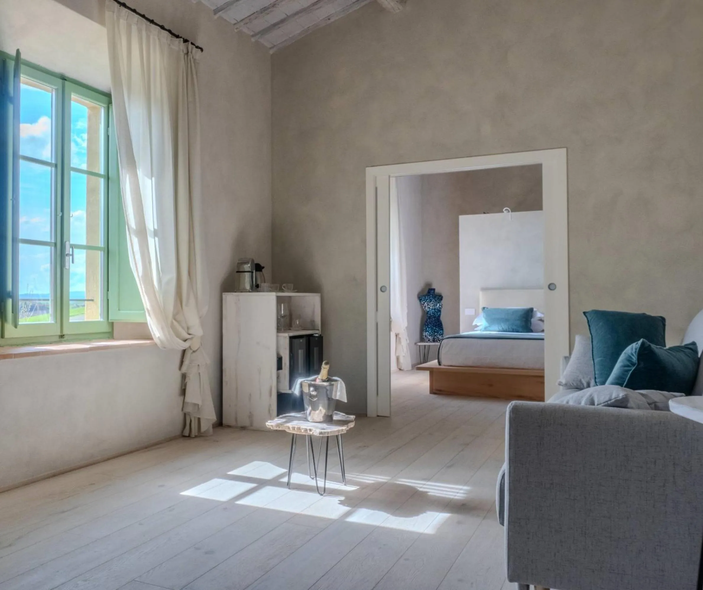 Living room in Tenuta d'Arbia, Siena