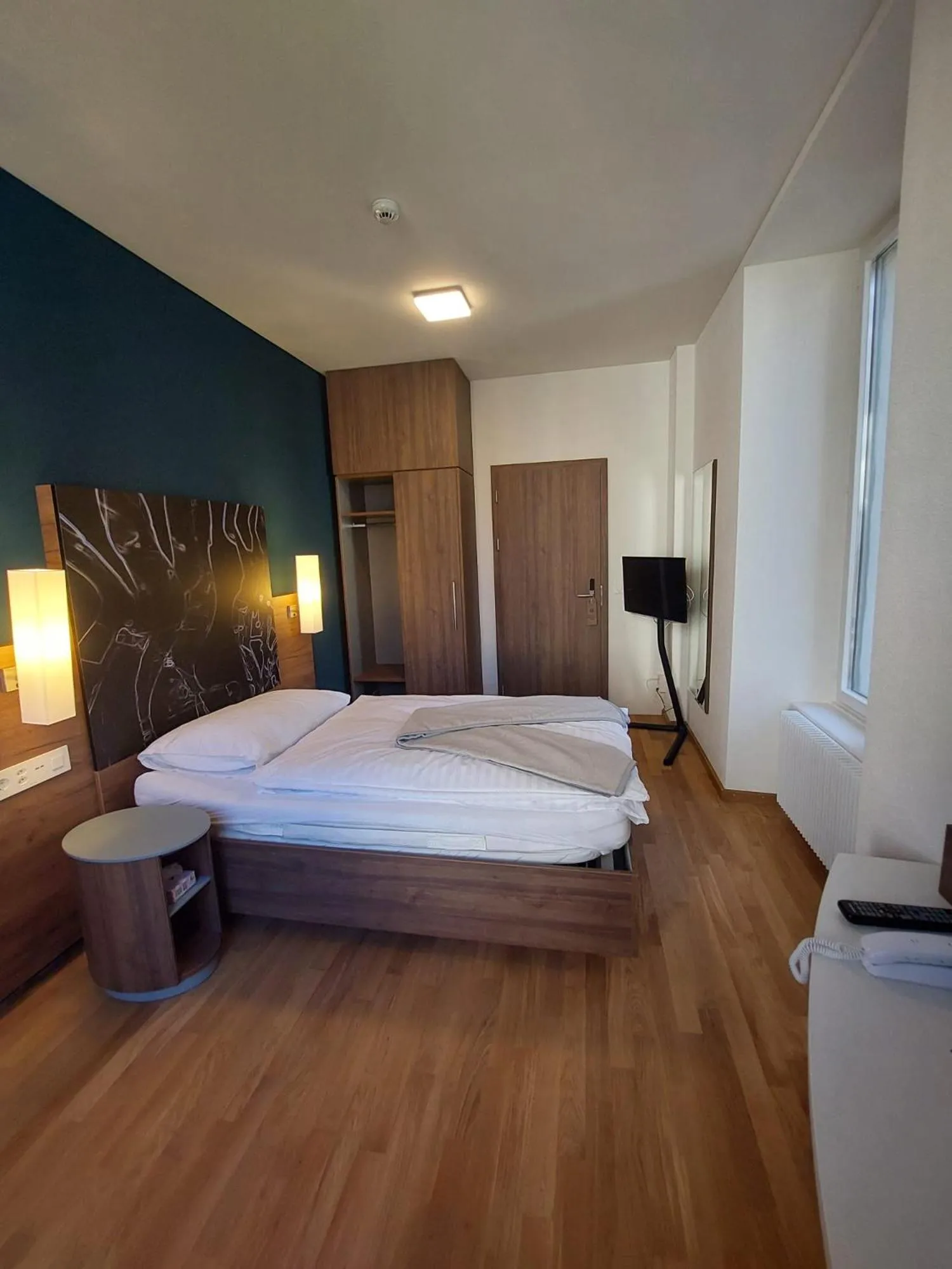 Bed in Hotel Post Glarnerhof