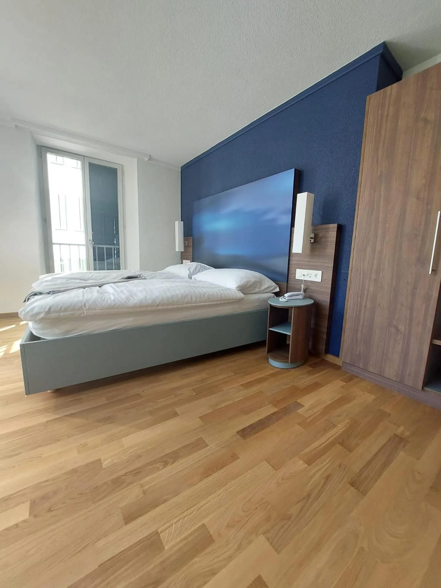 Bed in Hotel Post Glarnerhof