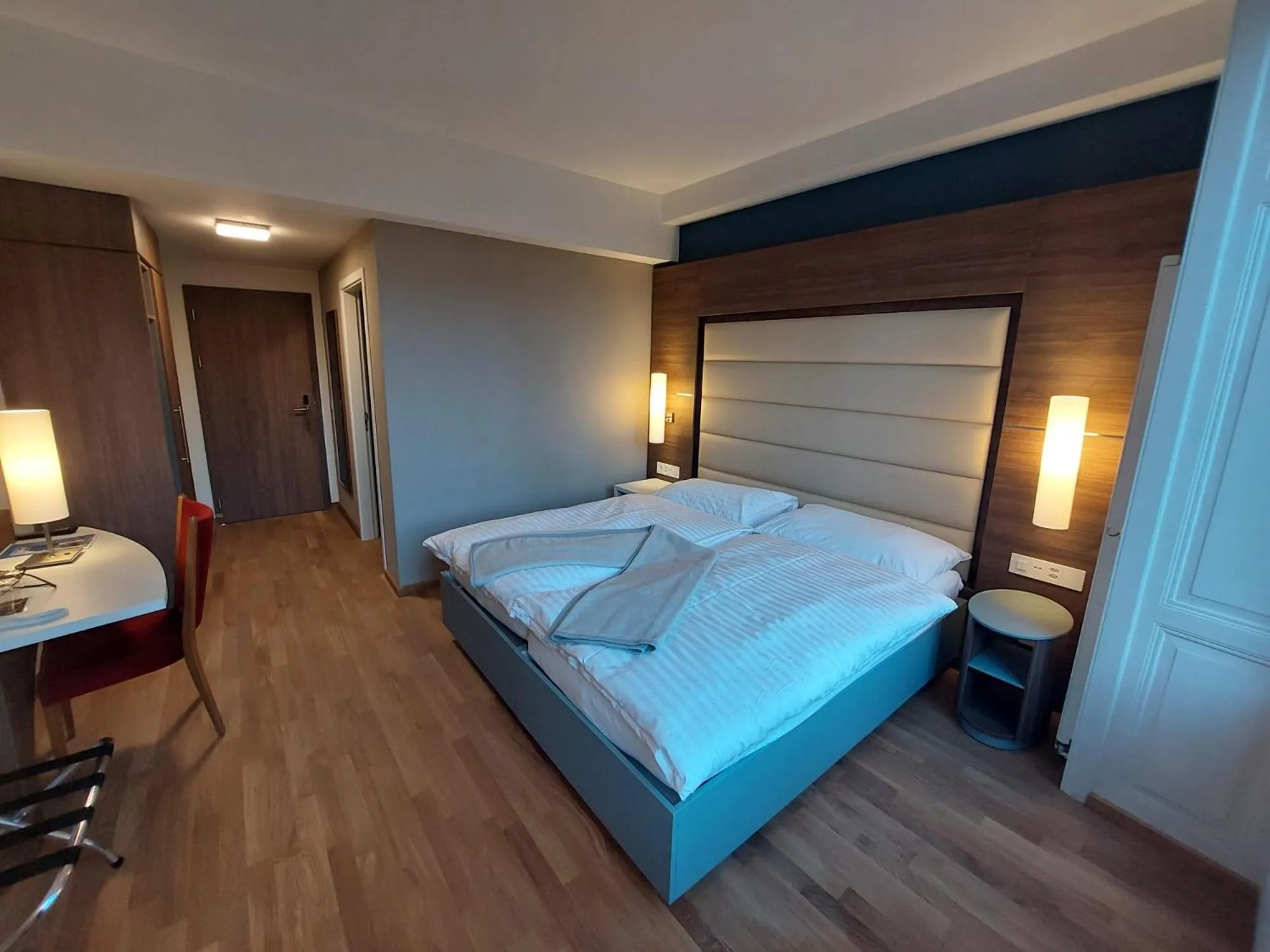 Bed in Hotel Post Glarnerhof