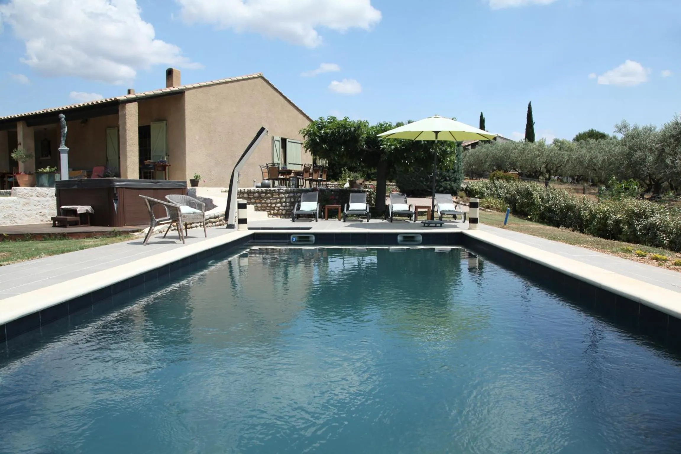 Open Air Bath in B&B La Grande Dame