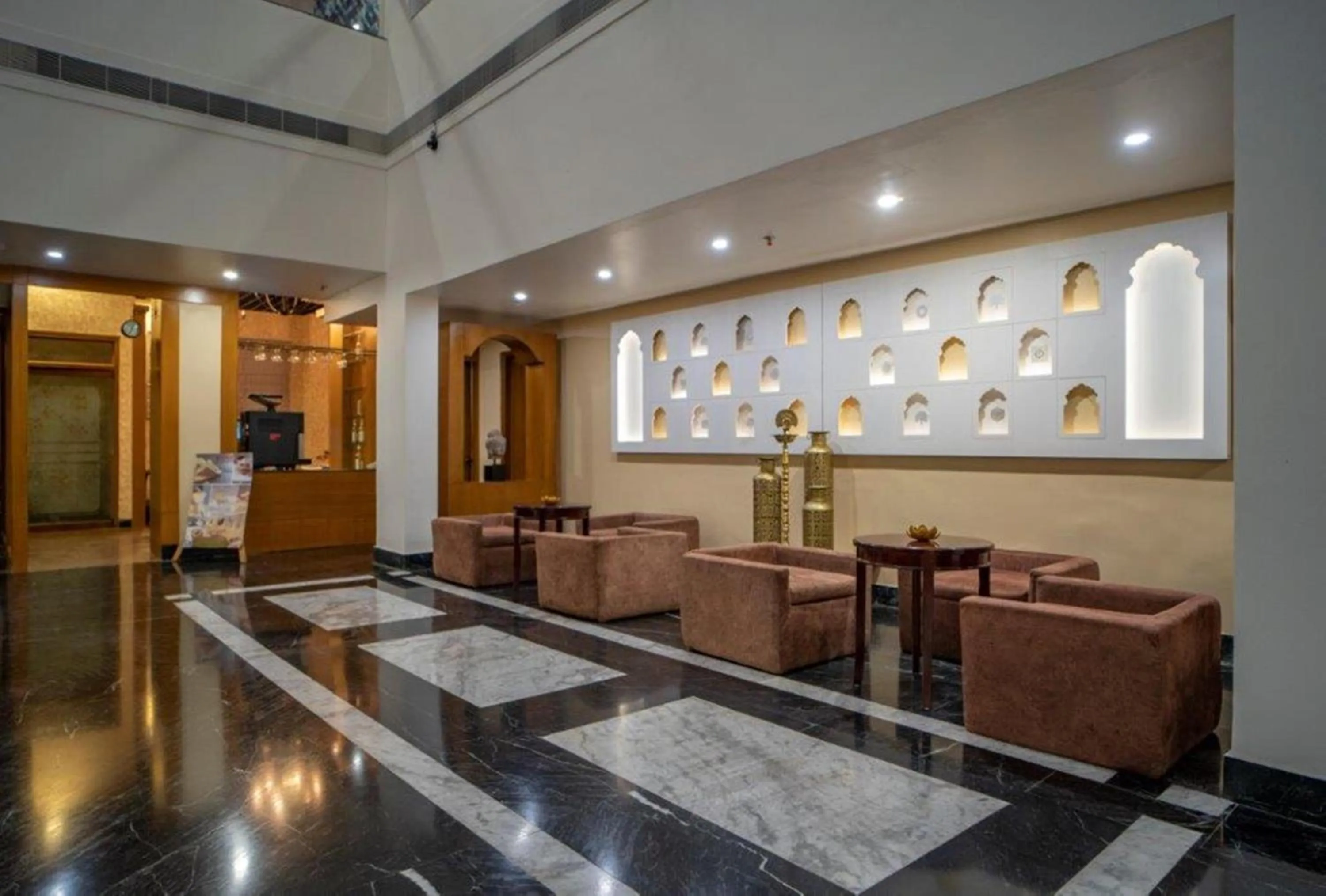 Seating area in Golden Tulip Udaipur