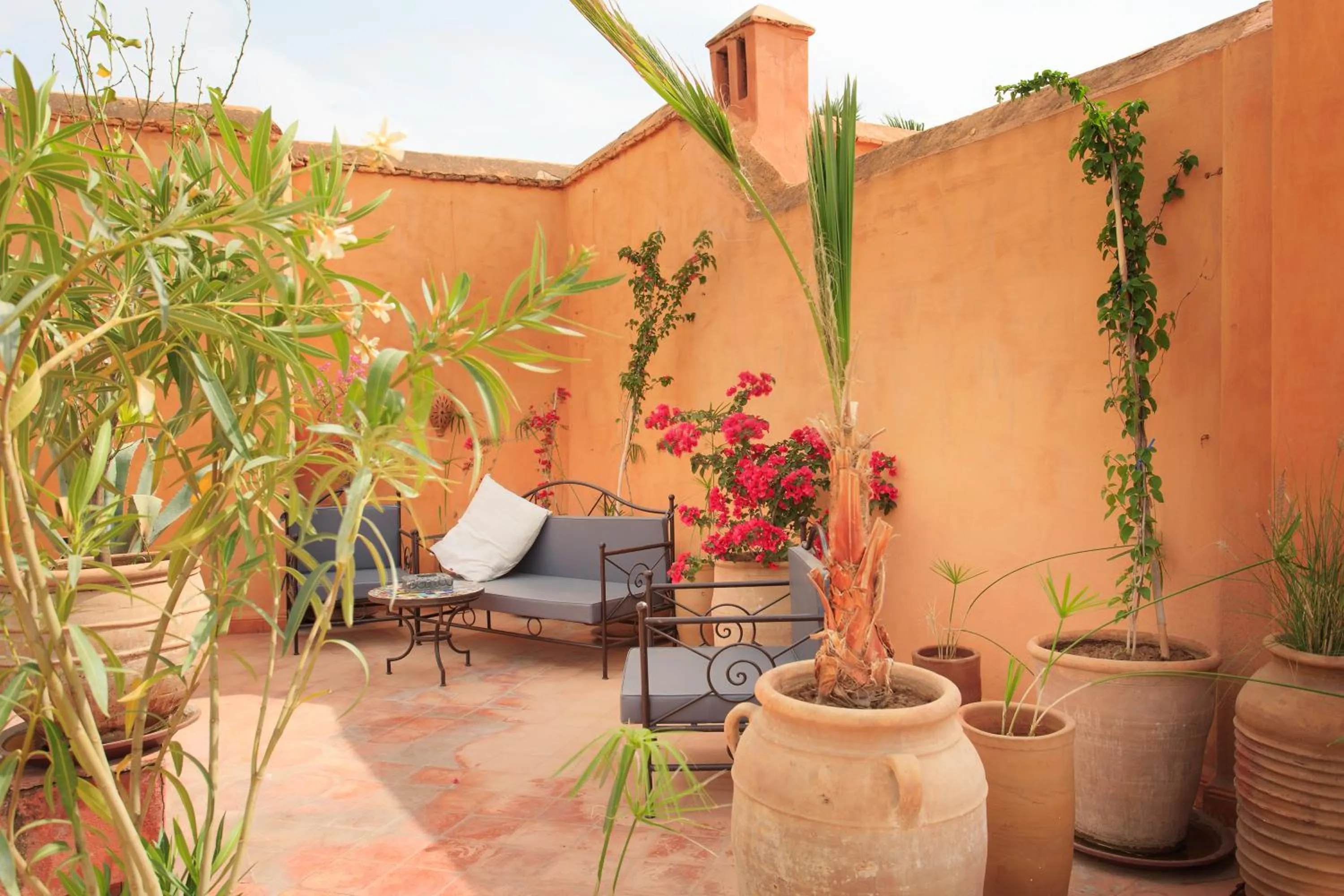 Balcony/Terrace in Riad Jnan El Cadi