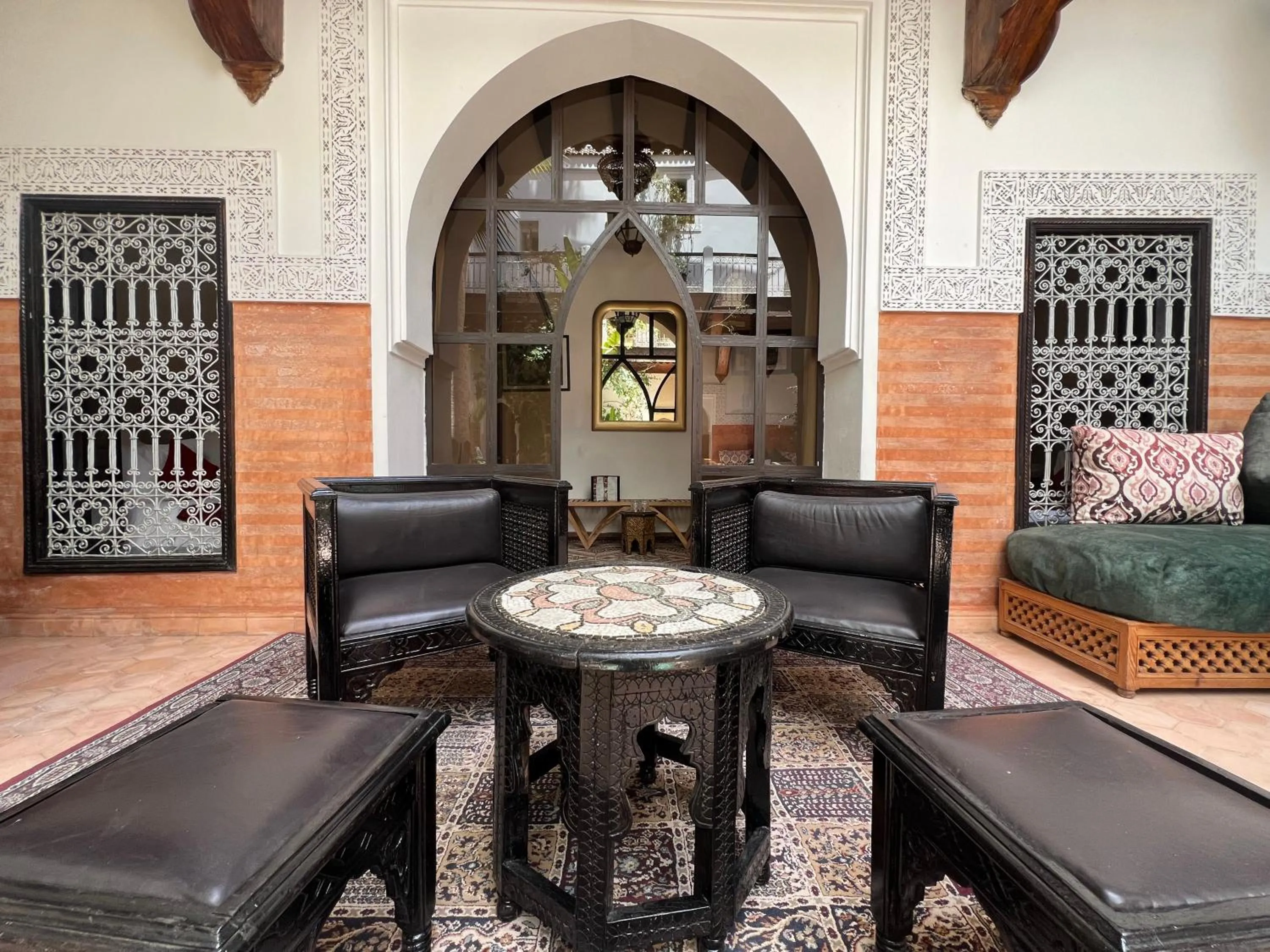 Patio in Riad Jnan El Cadi