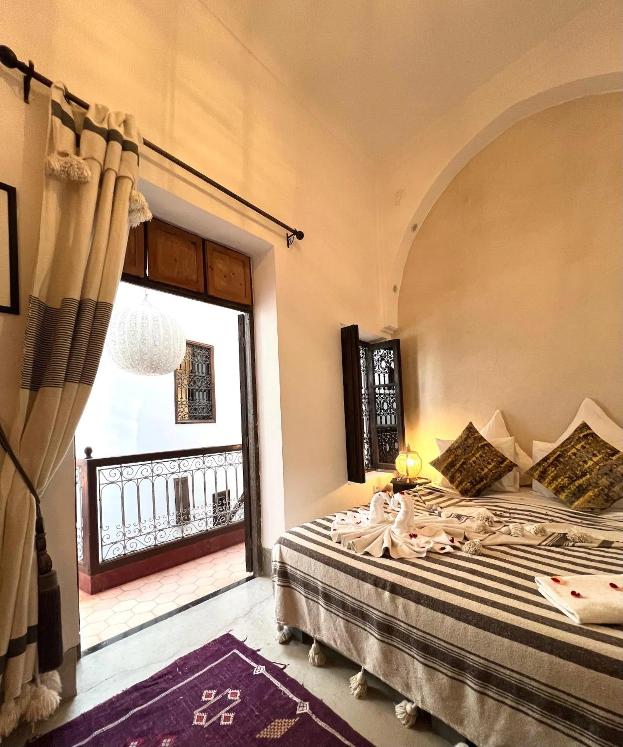 Bedroom, Bed in Riad Jnan El Cadi