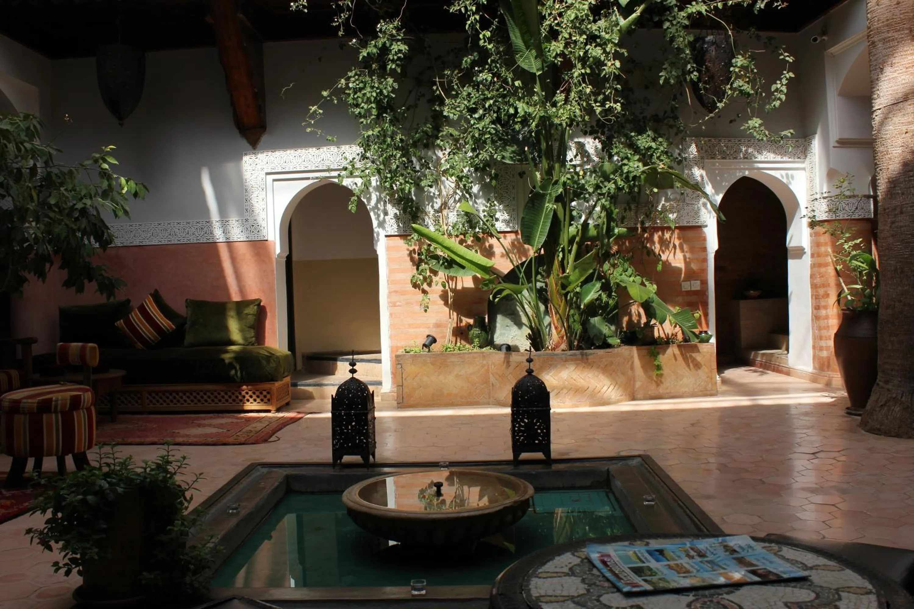 Patio in Riad Jnan El Cadi