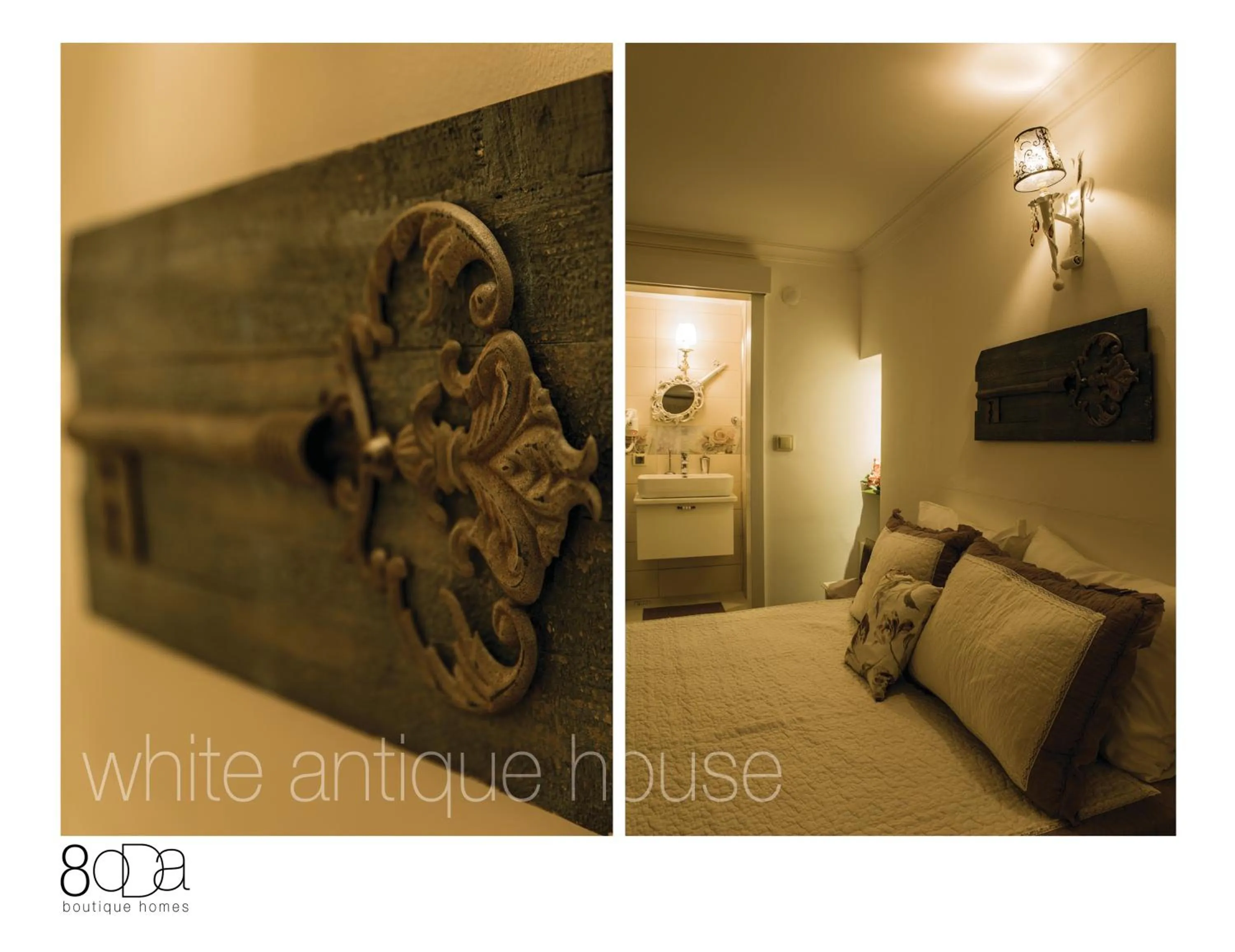 Decorative detail, Bed in 8 oDa Marmaris