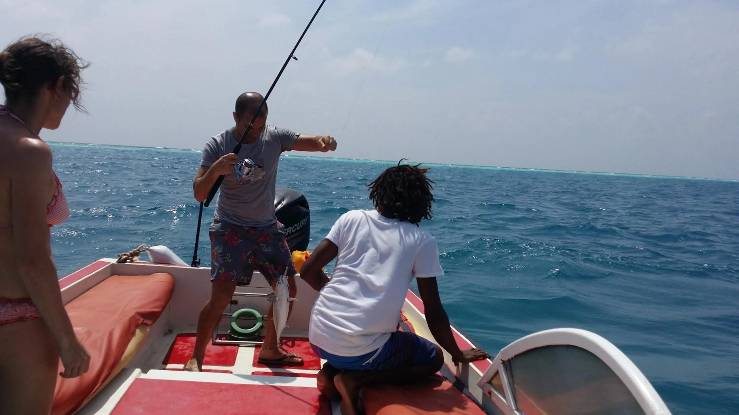 Fishing in Rasdhoo Coralville