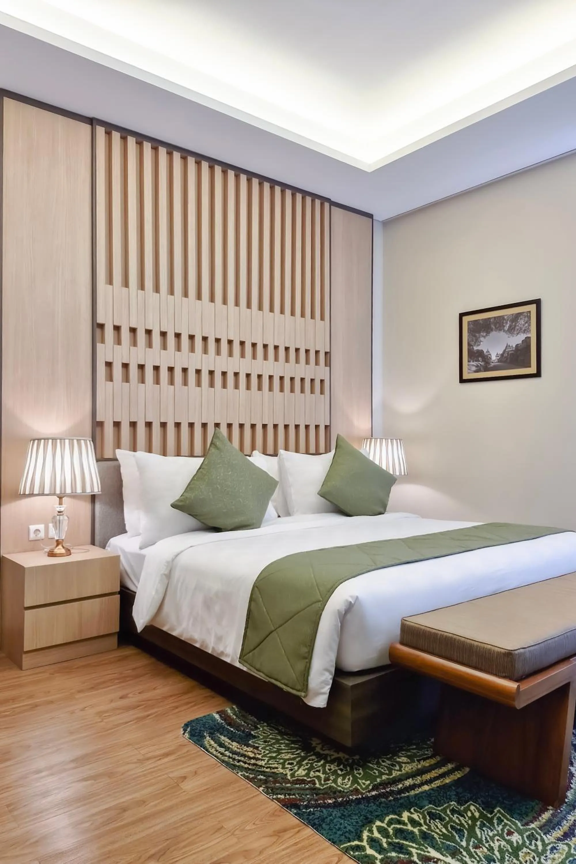 Bed in Wyndham Garden Yogyakarta Hotel Conference & Action Park