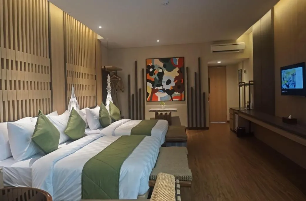 Bed in Wyndham Garden Yogyakarta Hotel Conference & Action Park