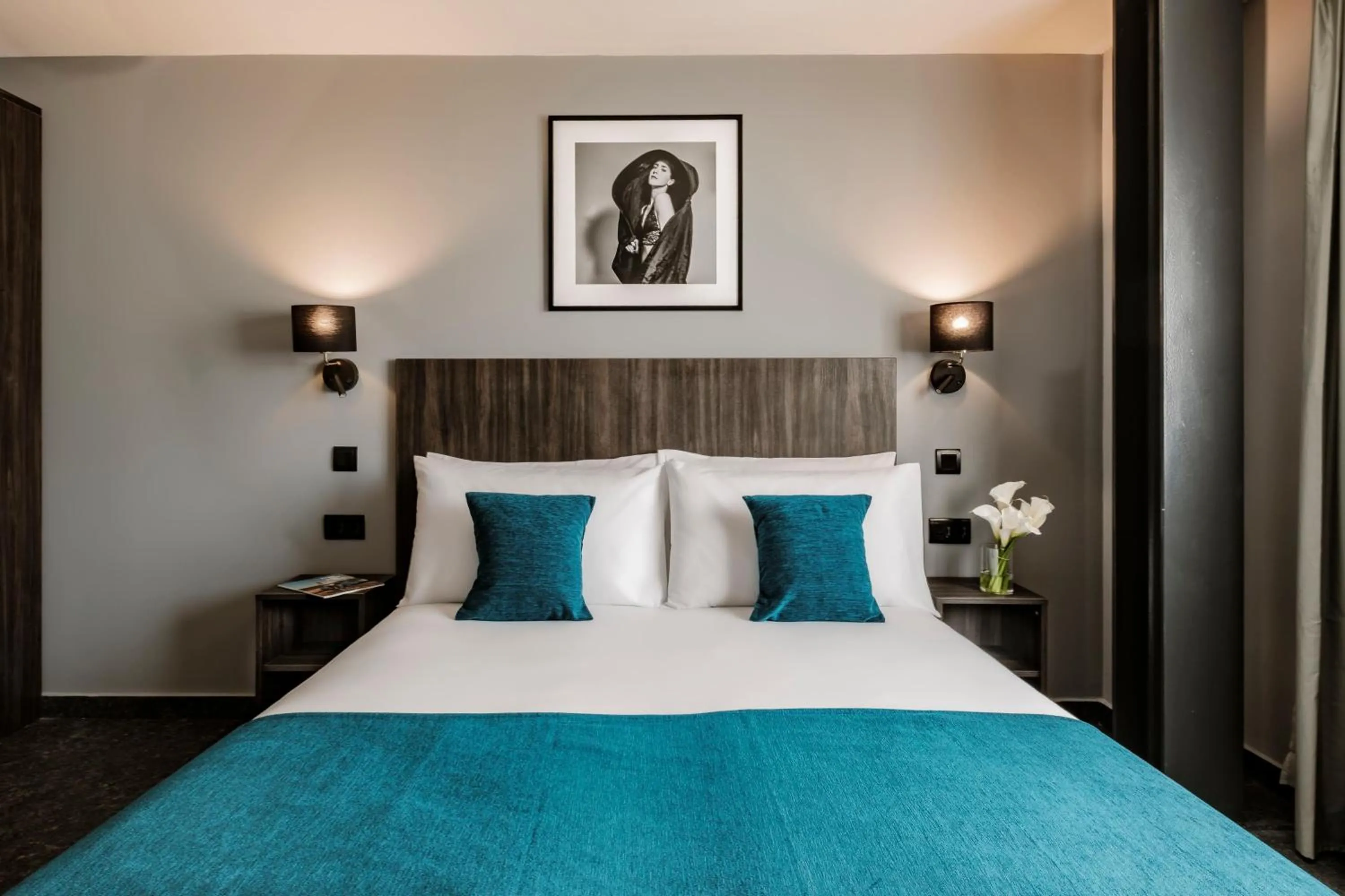 Bed in Spinola Hotel