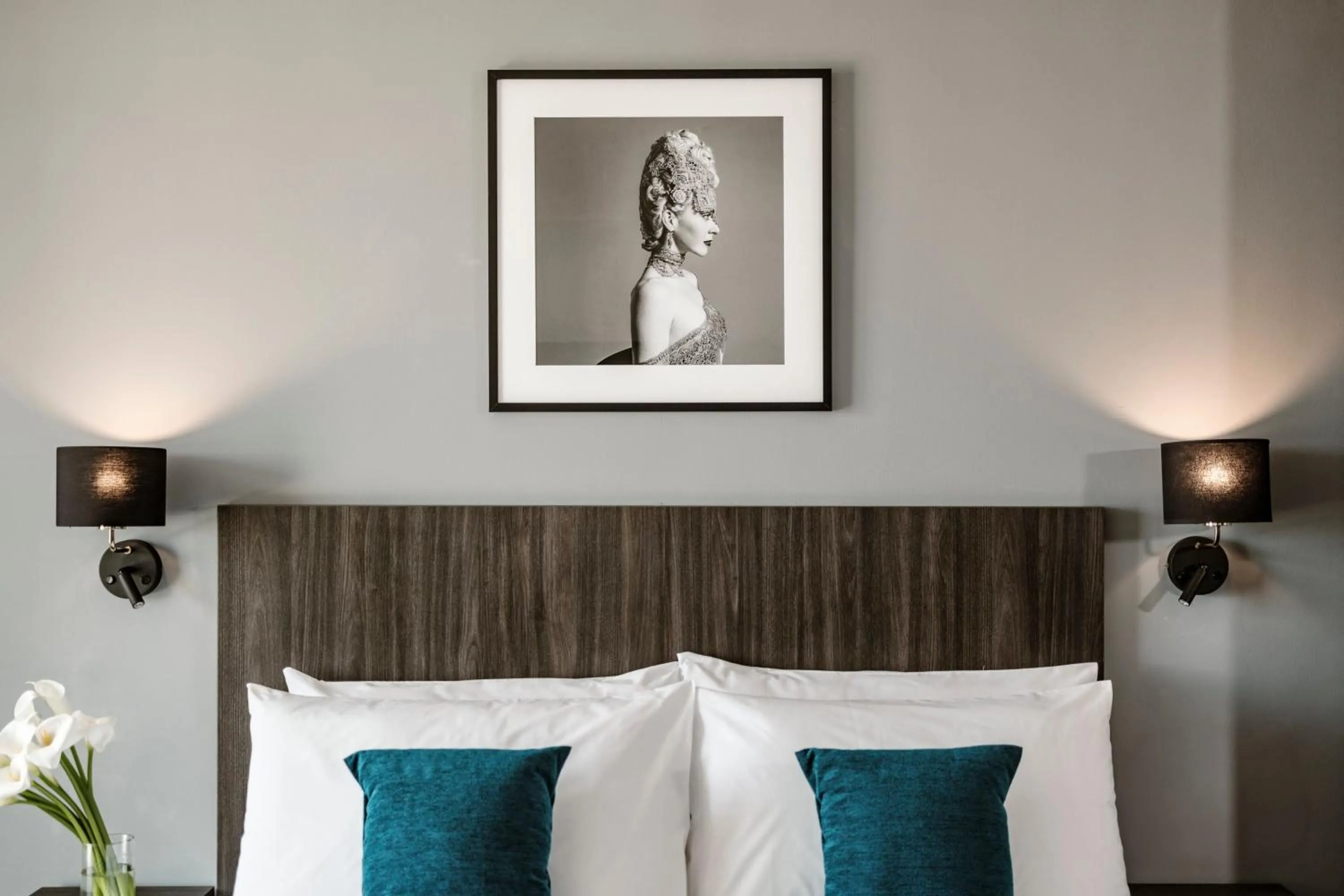 Bed in Spinola Hotel