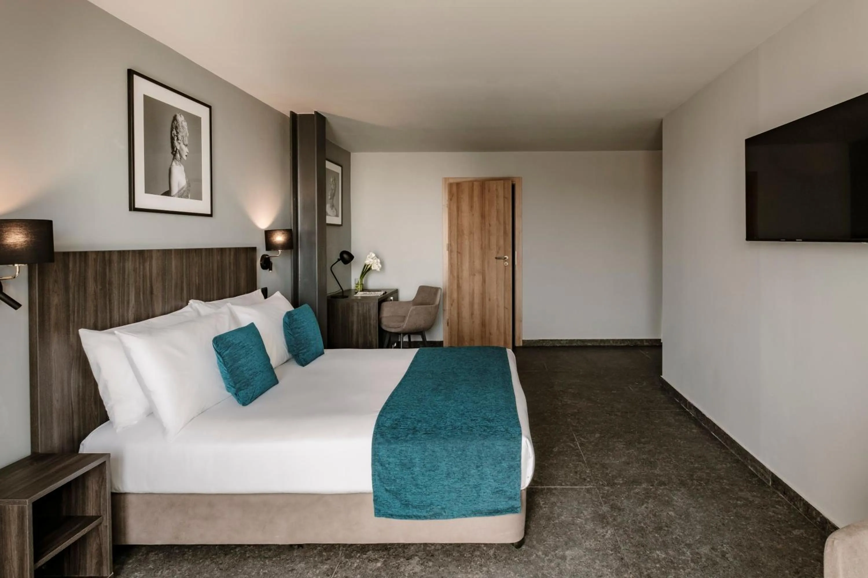 Bed in Spinola Hotel