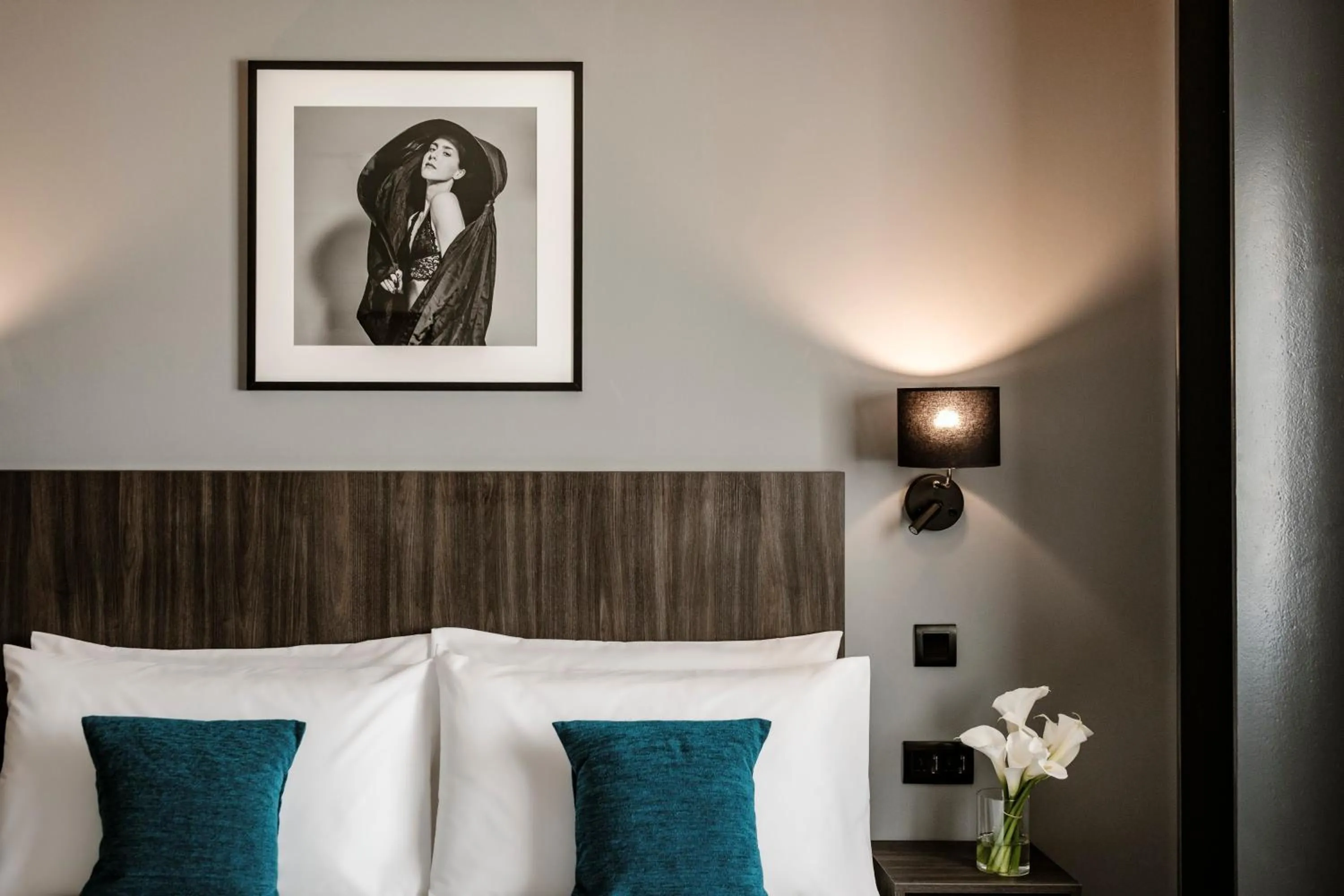 Bed in Spinola Hotel