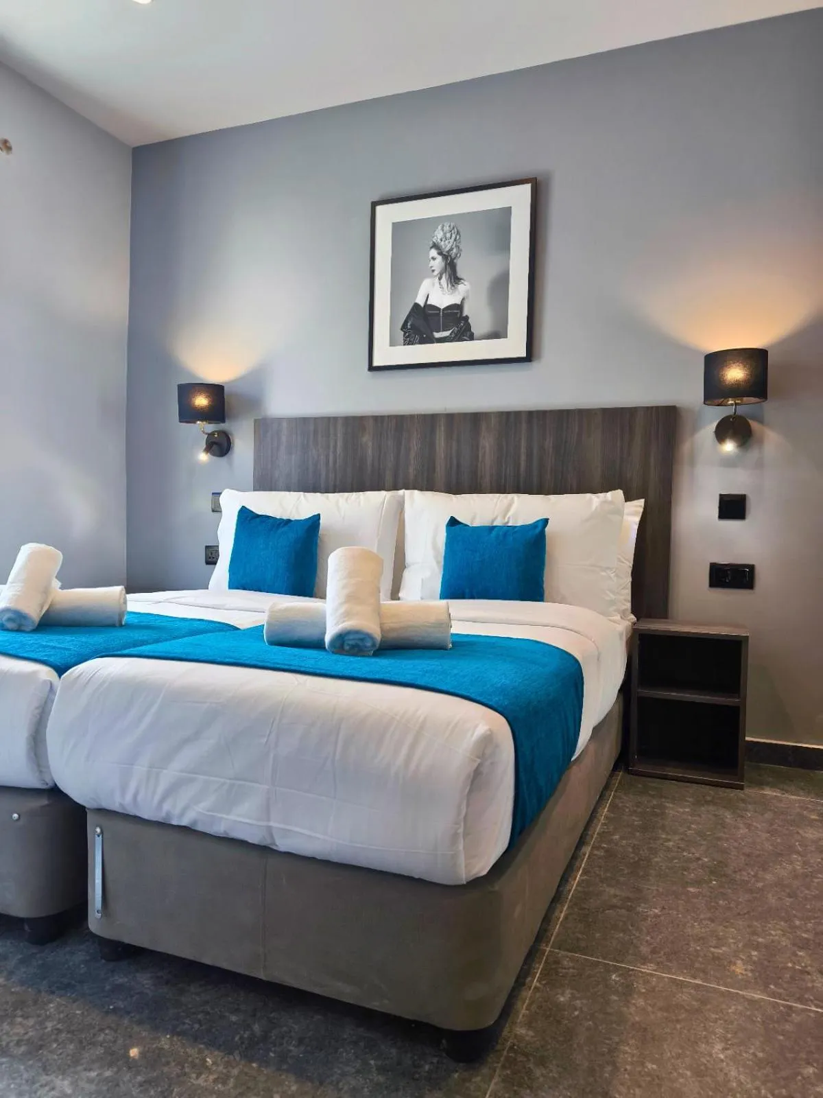 Bed in Spinola Hotel