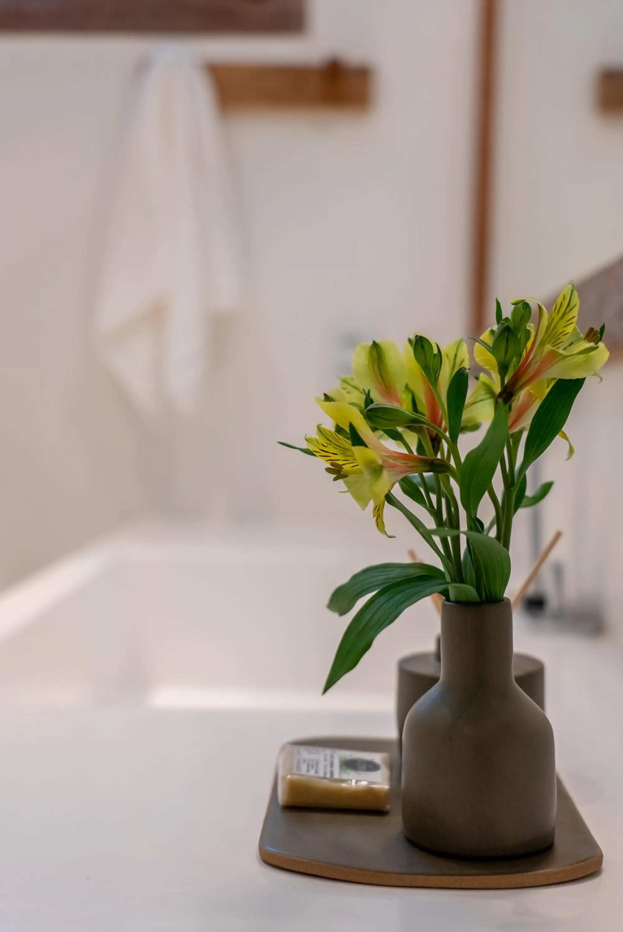 Bathroom in Hotel Vila São João