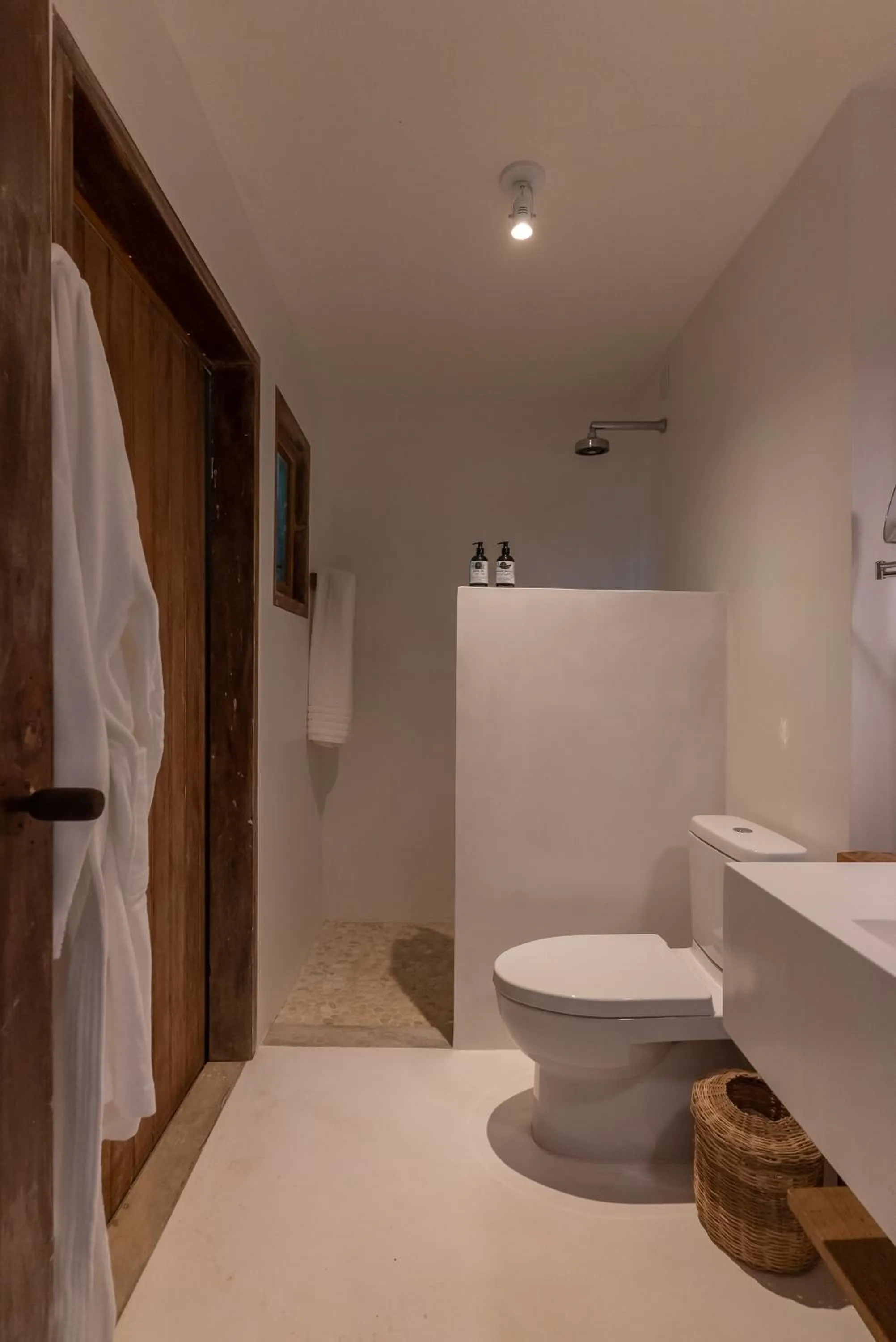 Toilet in Hotel Vila São João