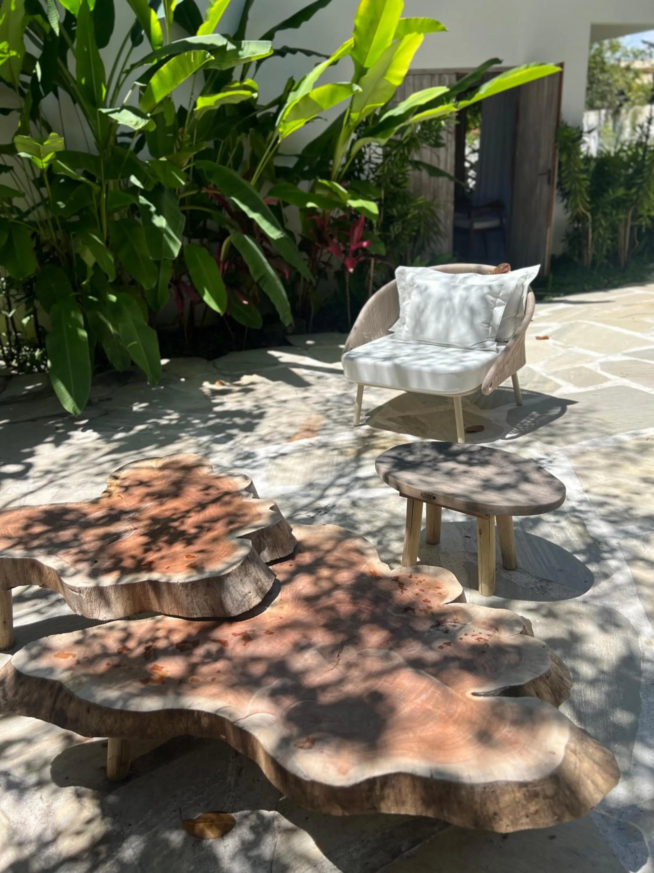 Patio in Hotel Vila São João
