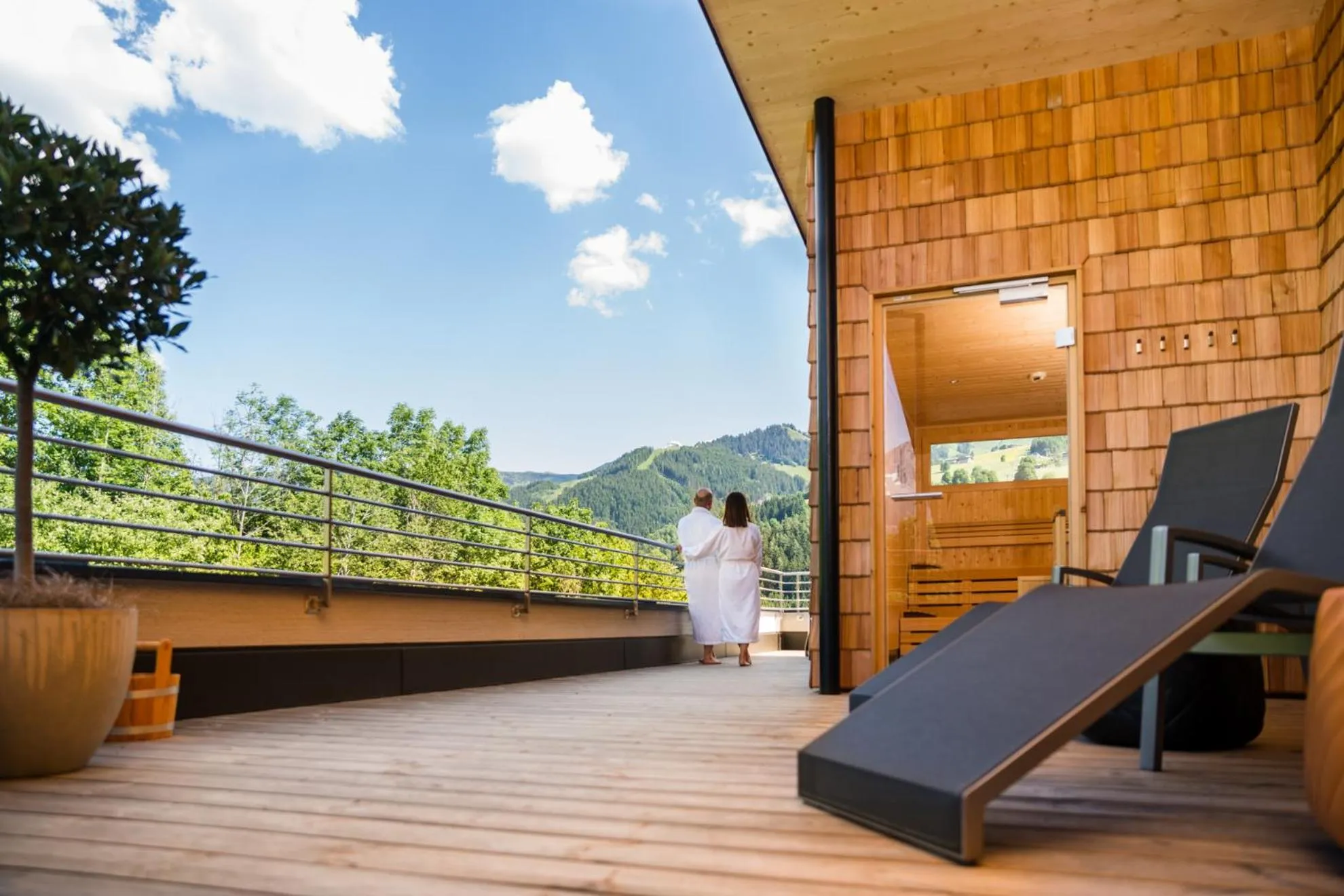 Sauna in Apartmenthotel Sonnenhof