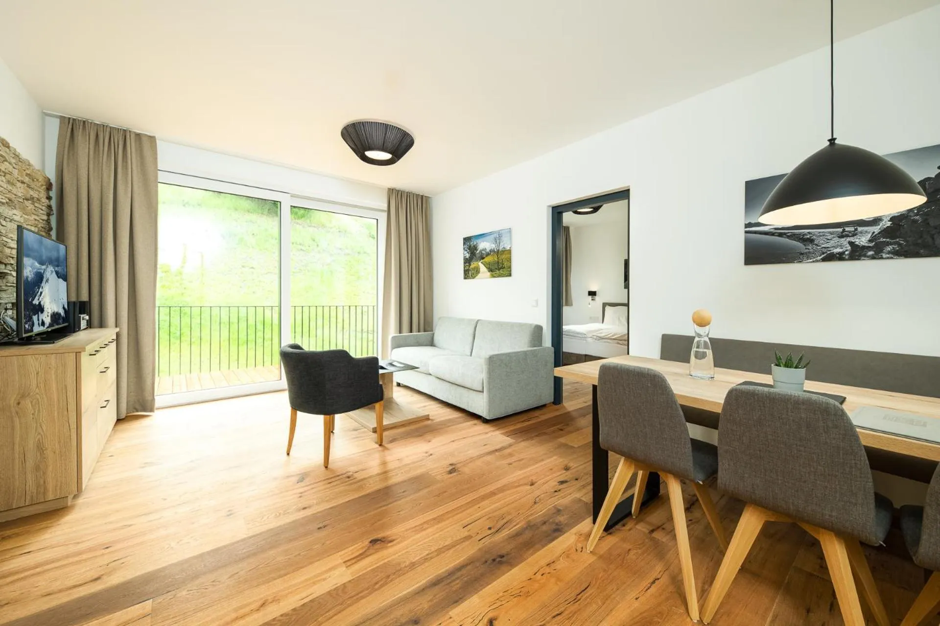 Living room in Apartmenthotel Sonnenhof