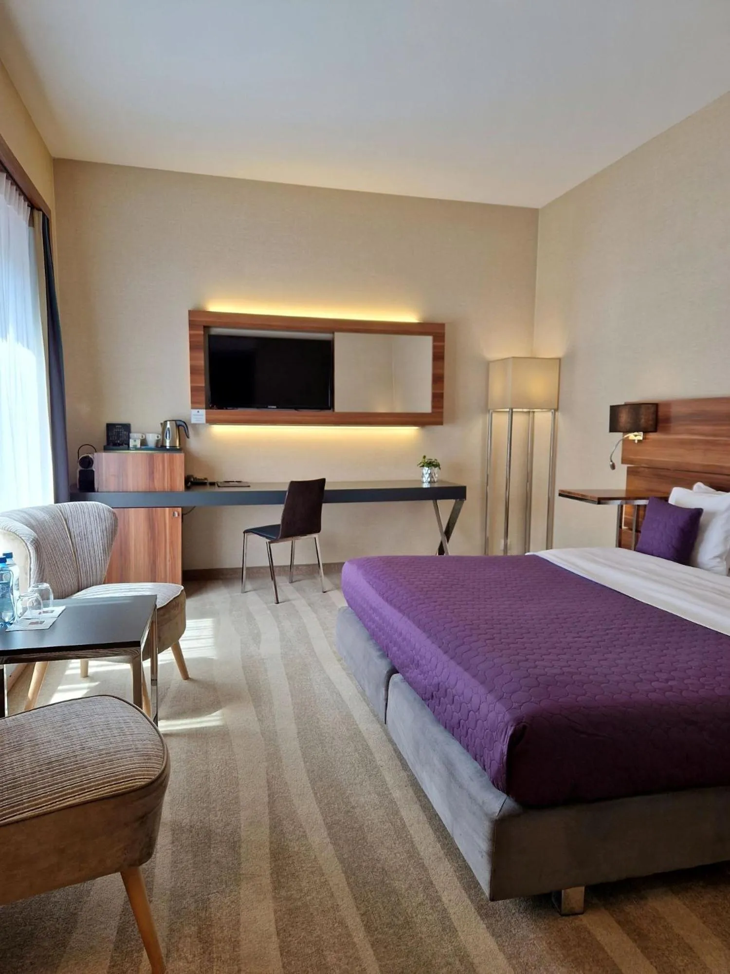 Bedroom, Bed in Warsaw Plaza Hotel