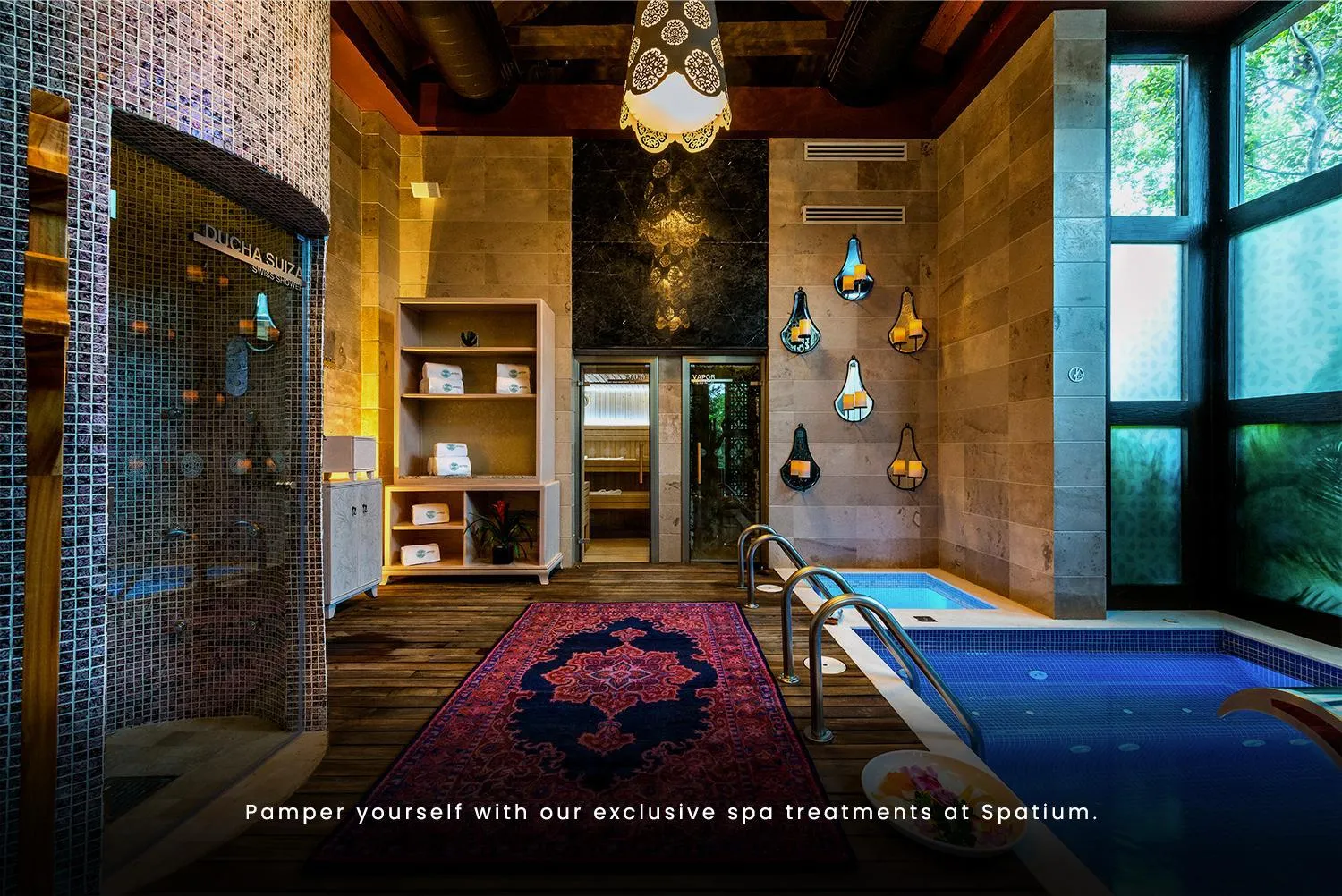 Spa and wellness centre/facilities in Jungala Hotel at VidantaWorld Riviera Maya