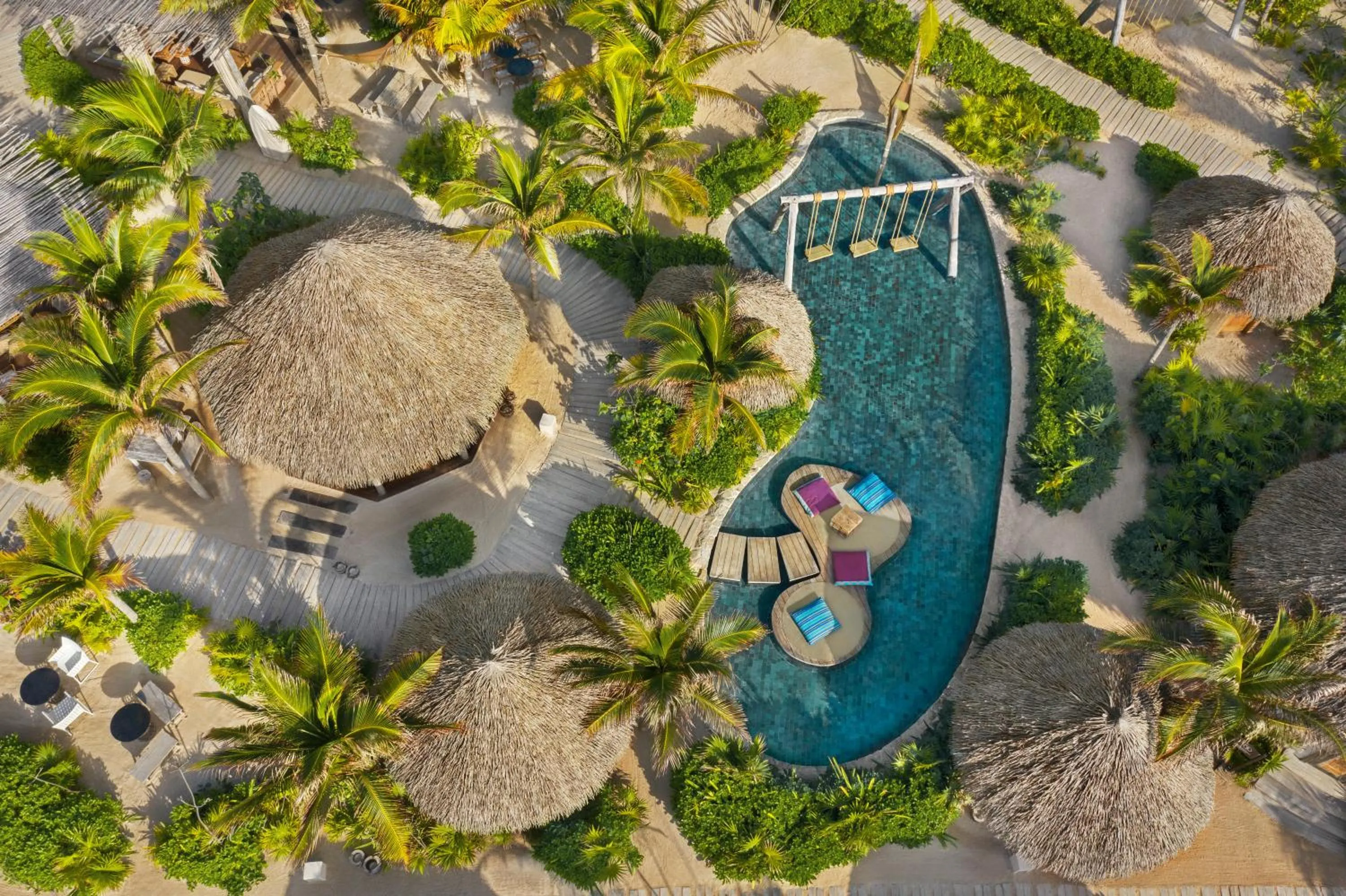 Natural landscape in Jungala Hotel at VidantaWorld Riviera Maya