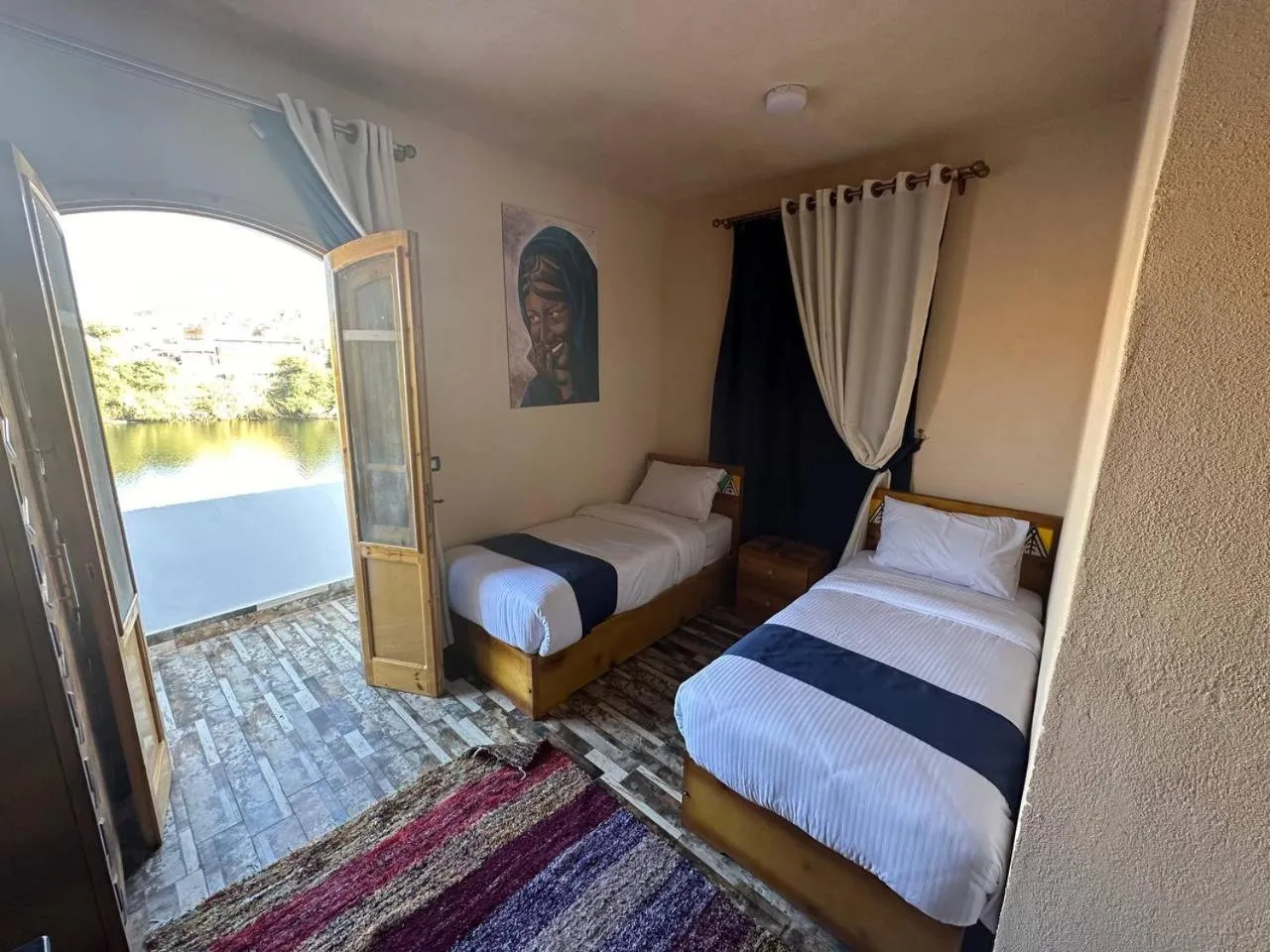 Bedroom, Bed in ACHERTOD Nubian House