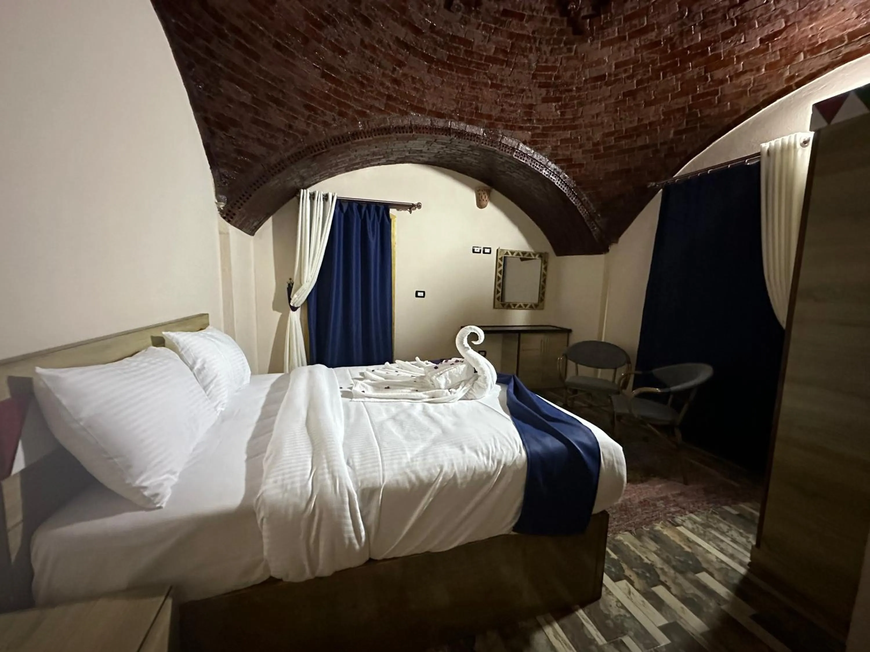 Bed in ACHERTOD Nubian House