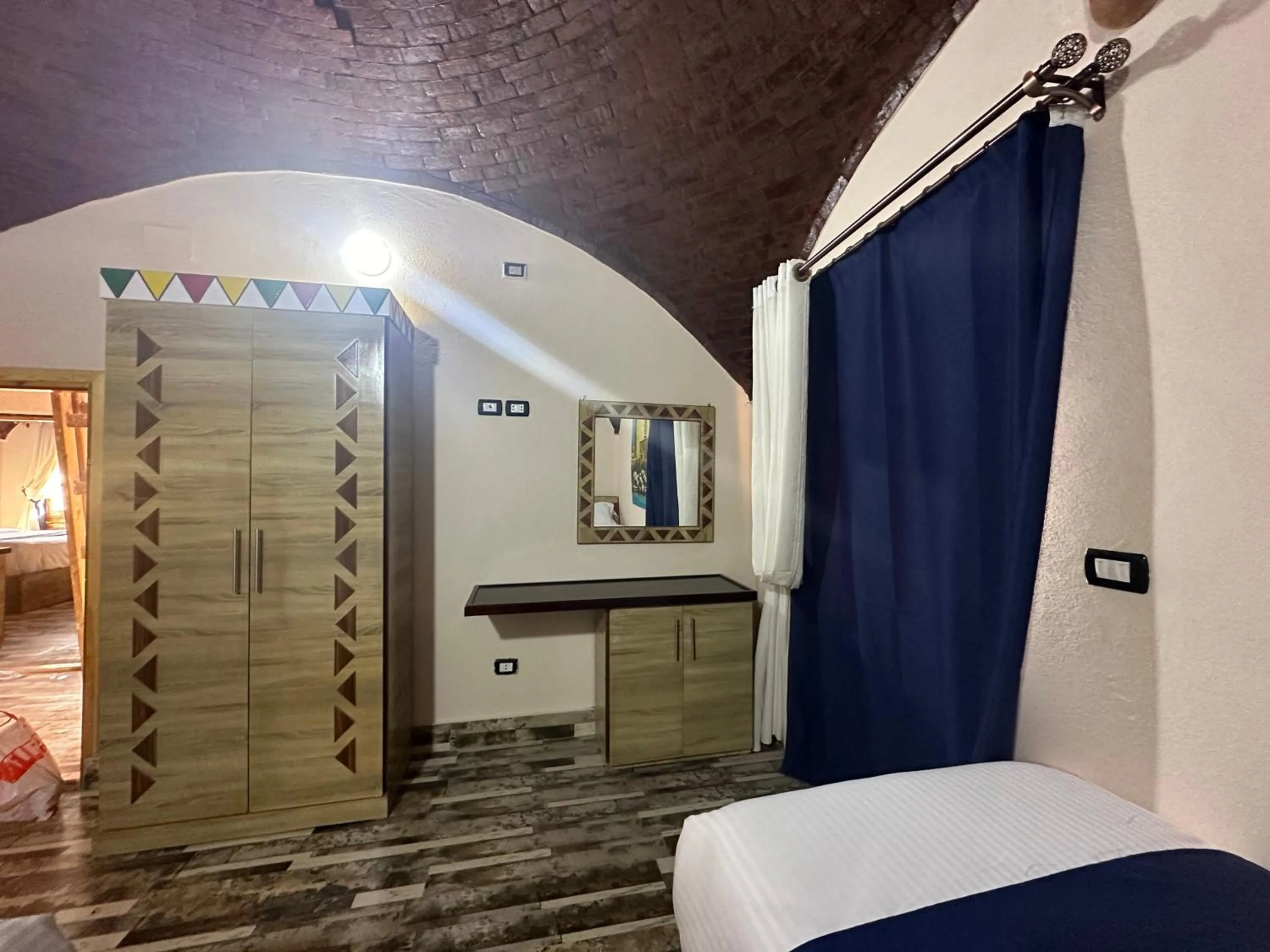 Bed in ACHERTOD Nubian House