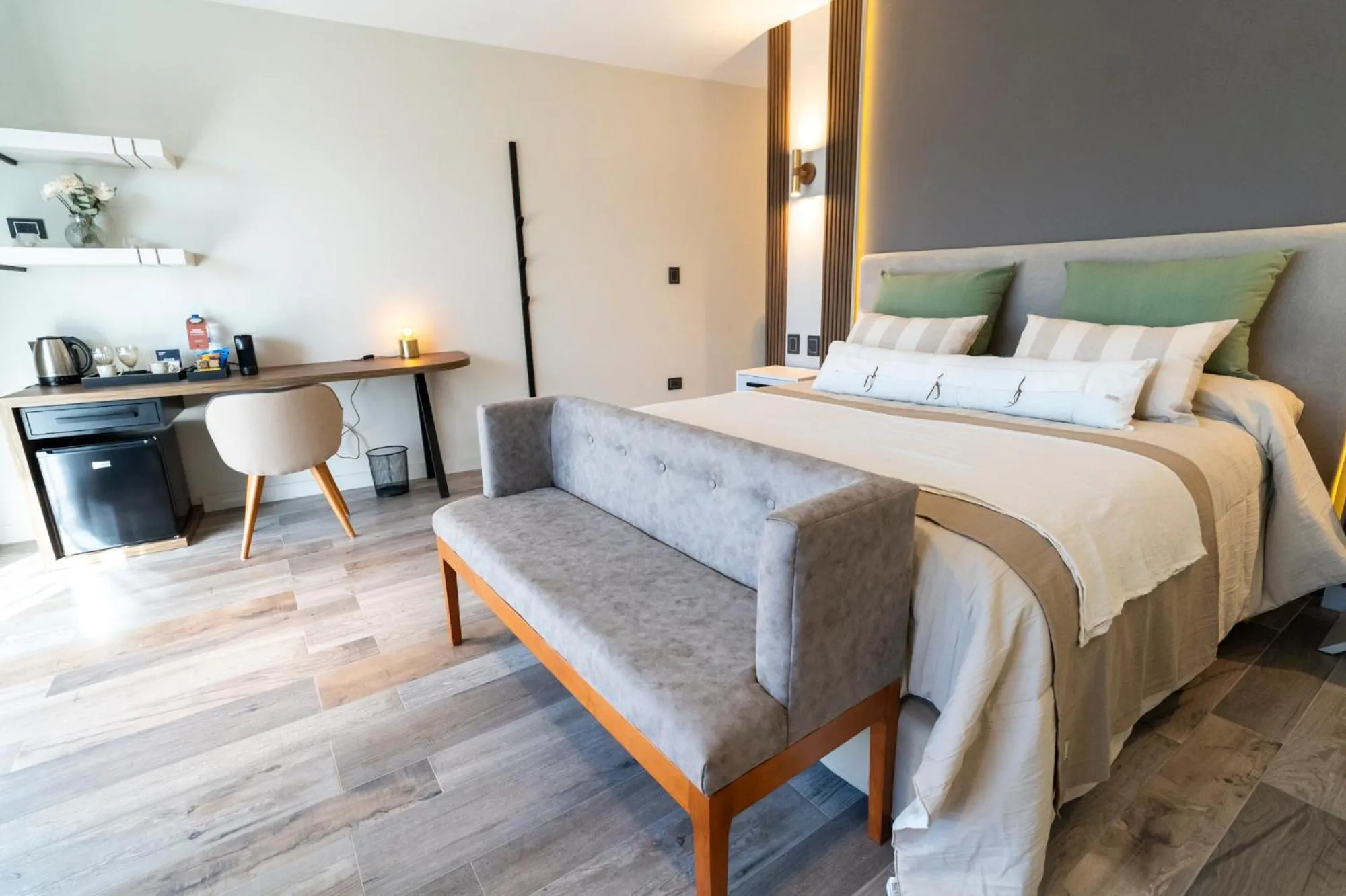 Bed in Domingo Design Hotel