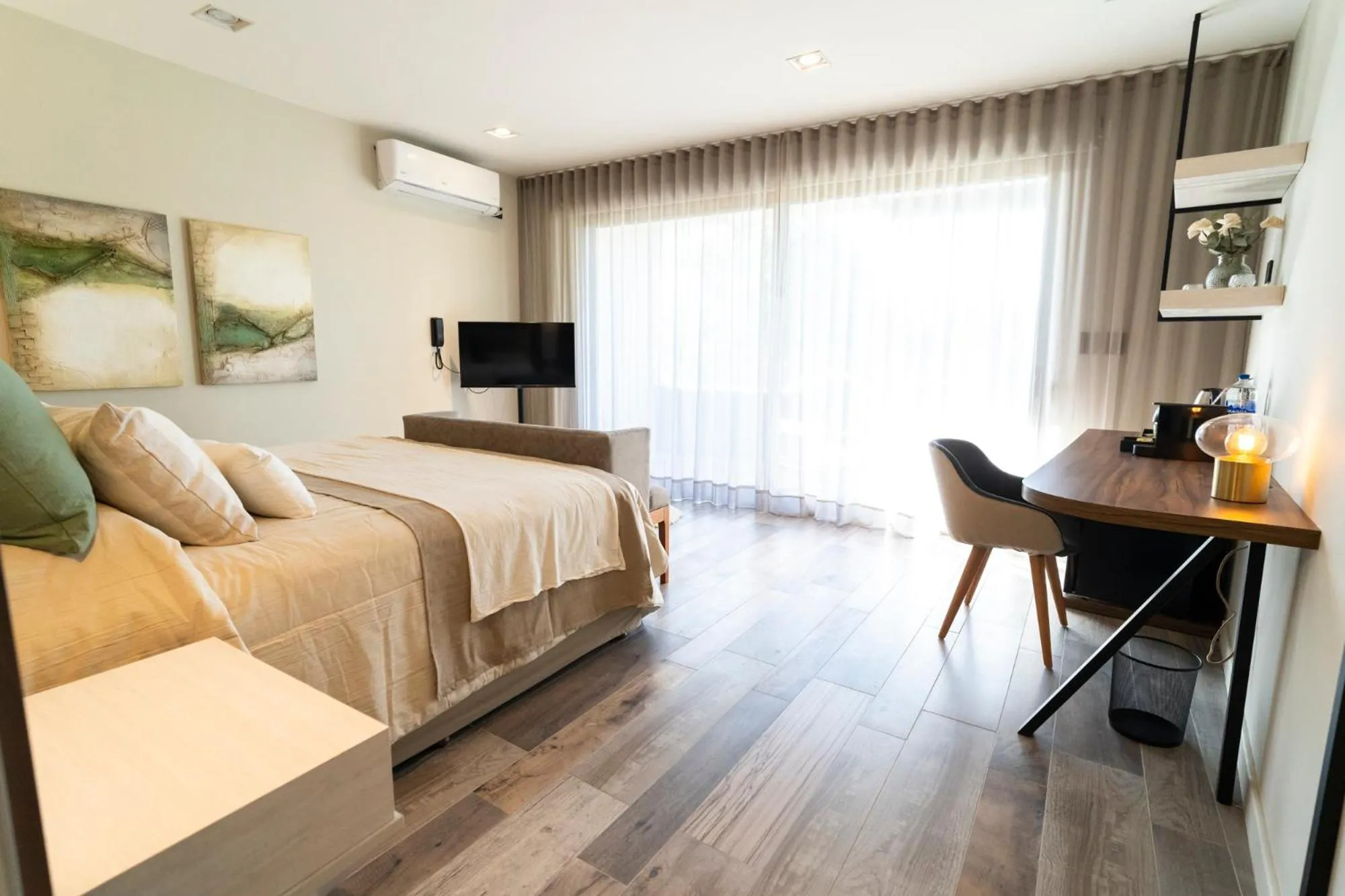 Bed in Domingo Design Hotel