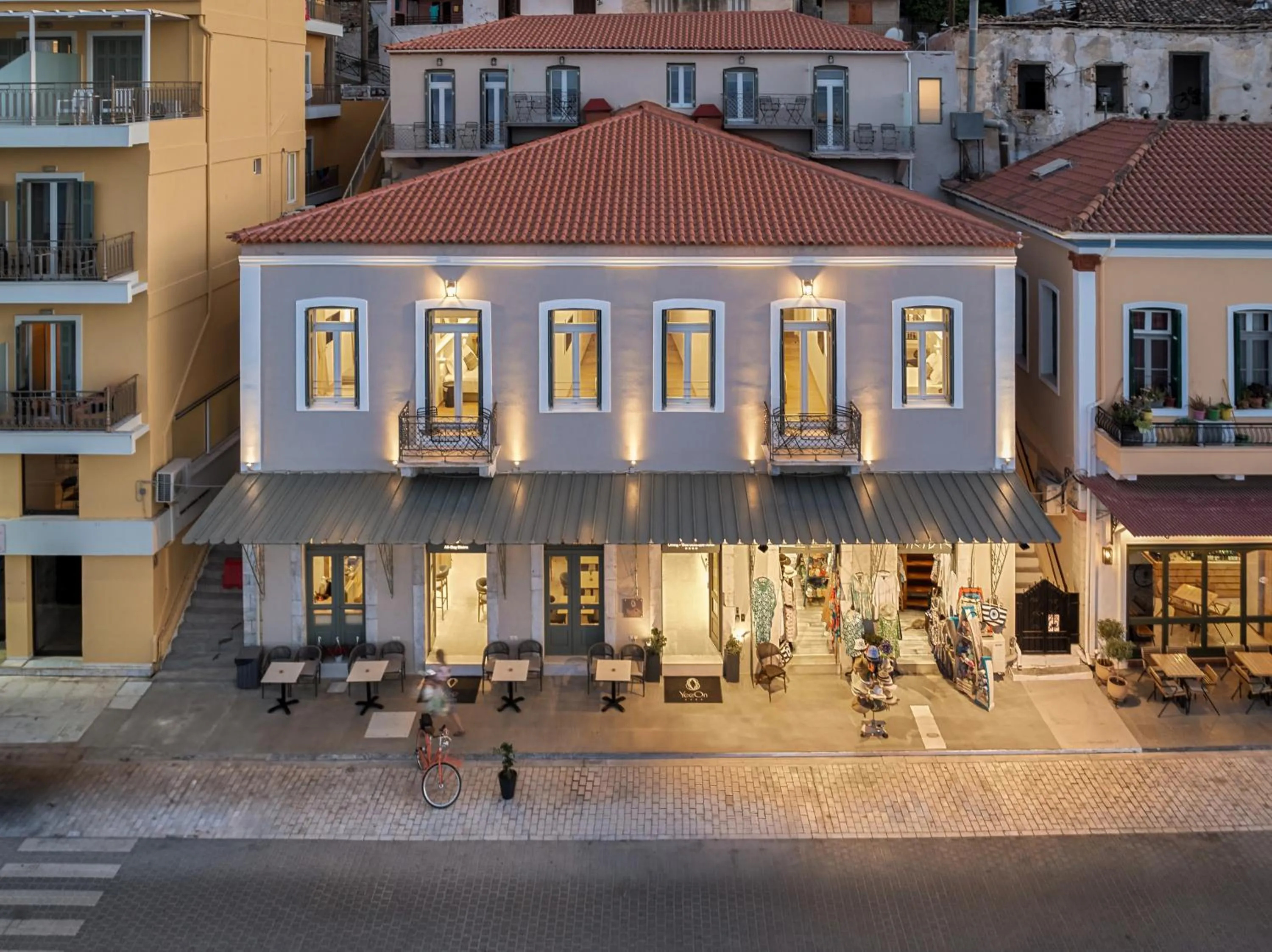 Property building in YeeOn Boutique Hotel, Gythio - Historic Hotels of Europe