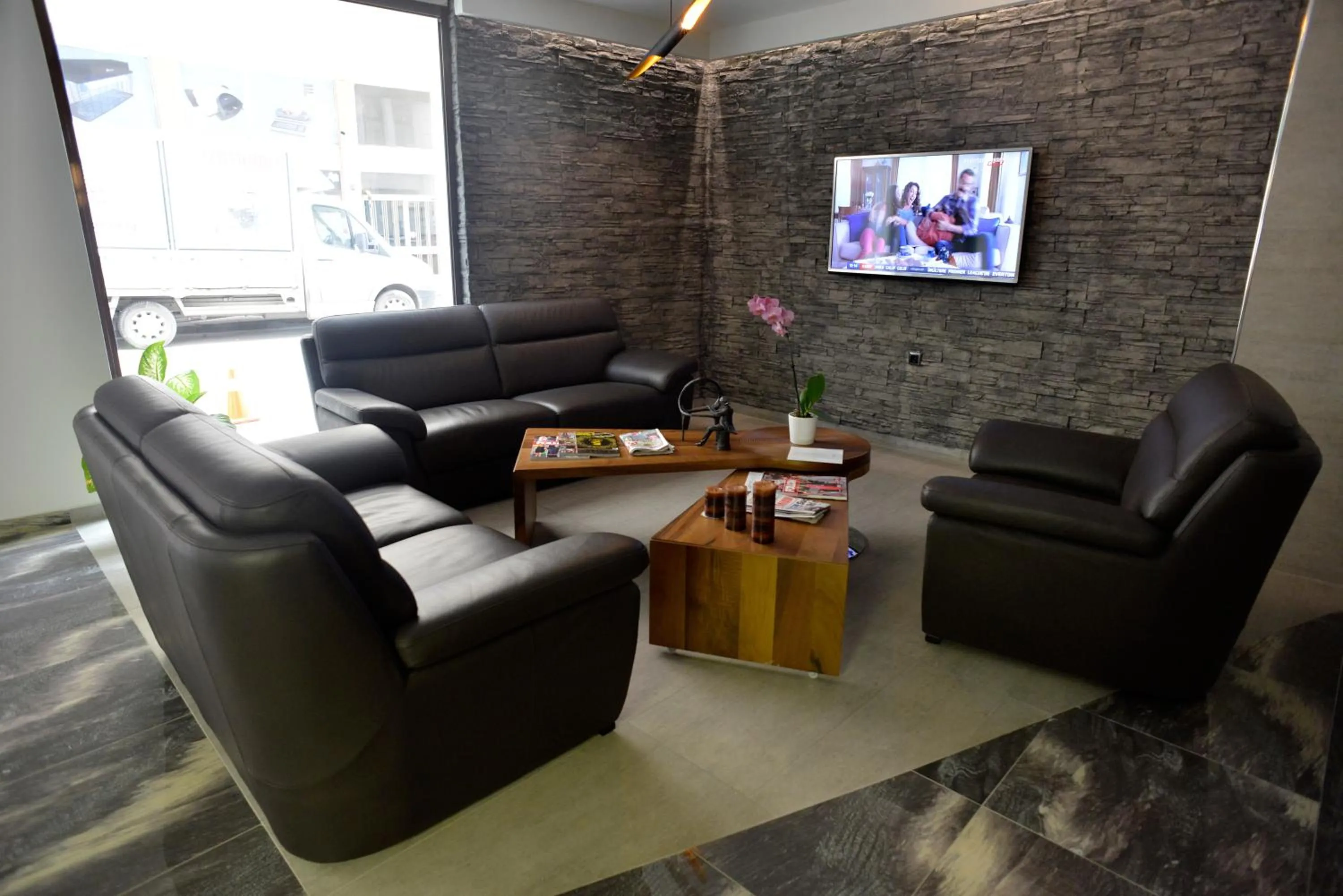 Lobby or reception in Arus Hotel