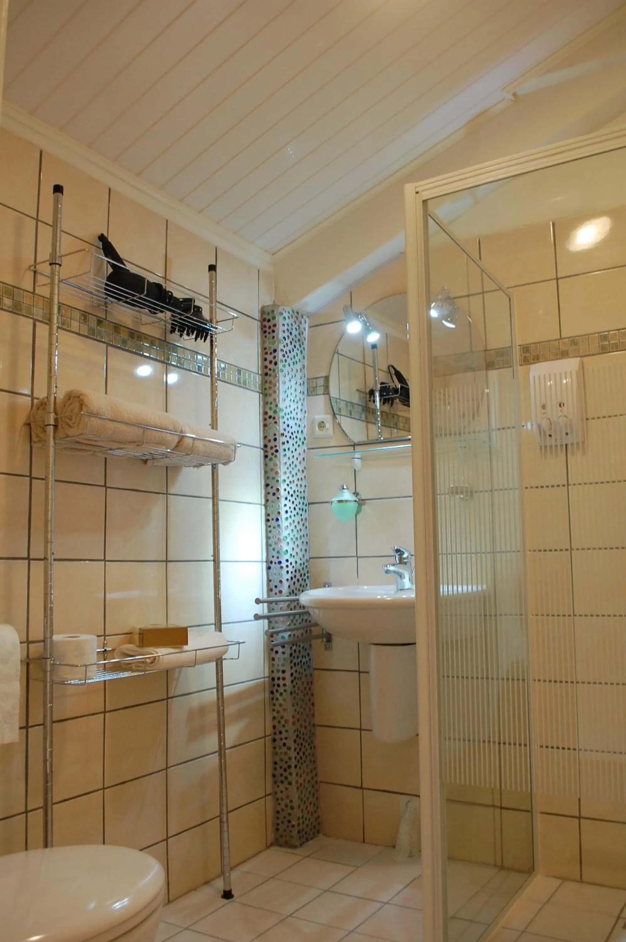 Shower in B&B Ferme Knaapen