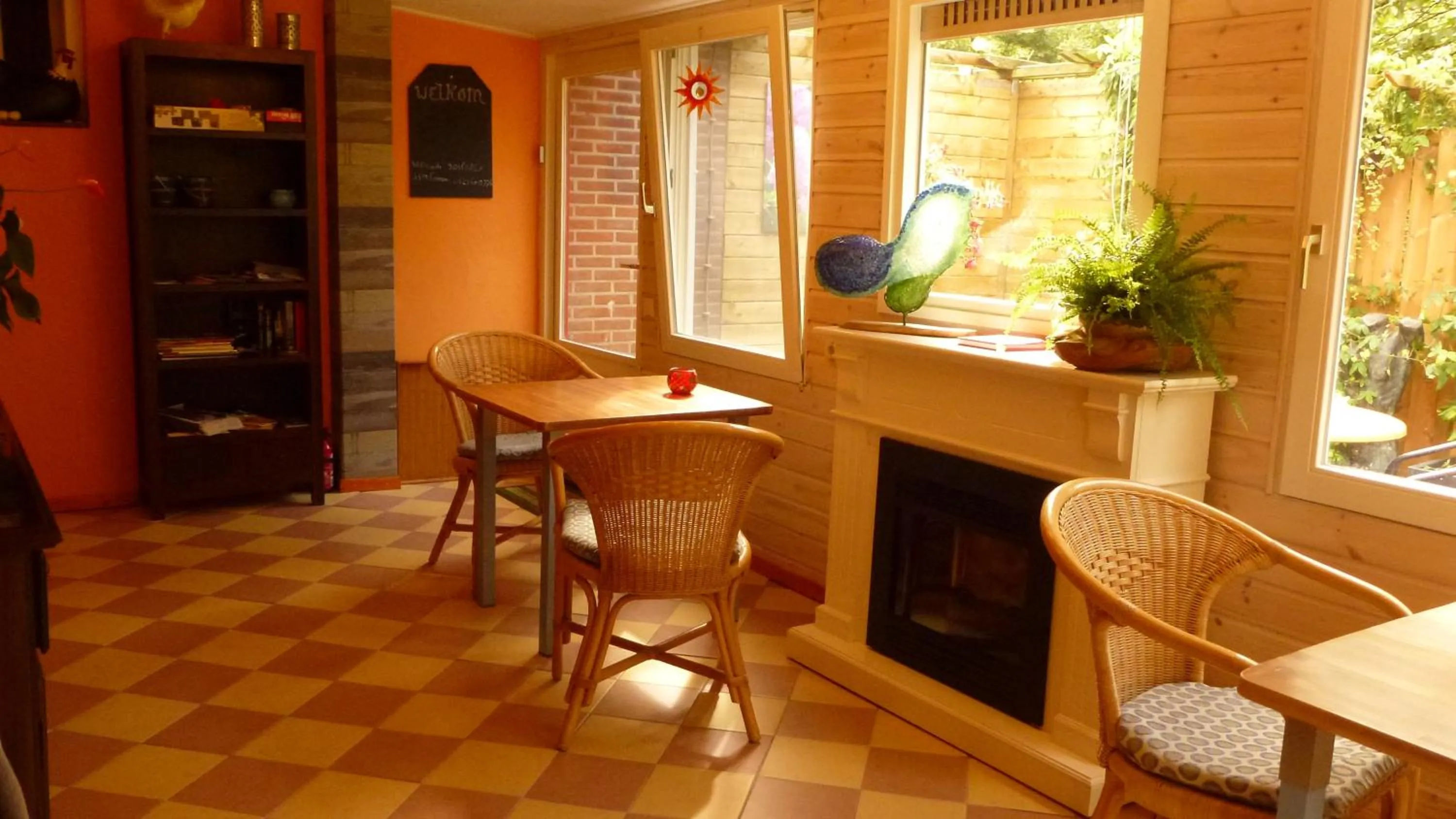 Seating area in B&B Ferme Knaapen