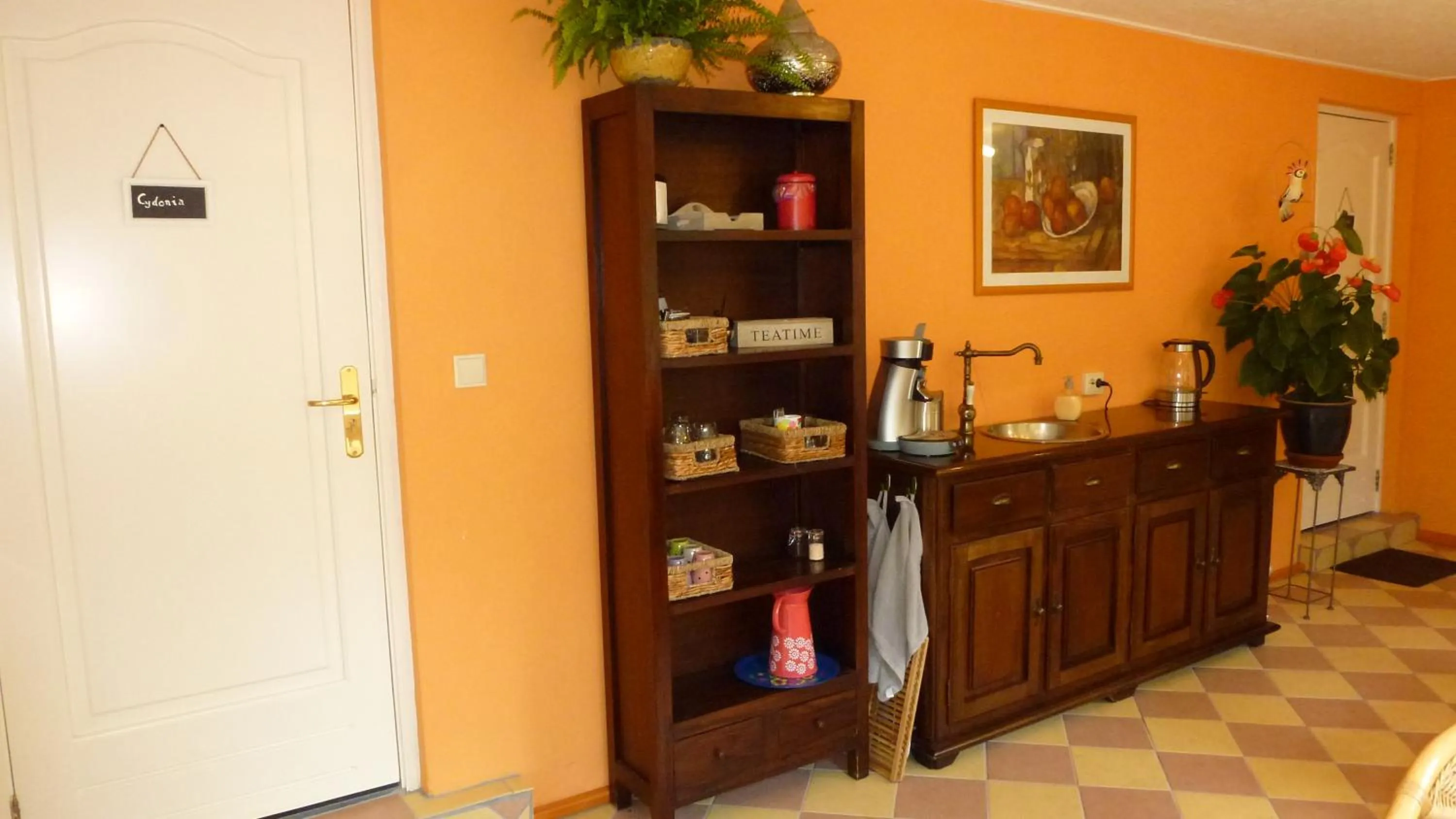 Seating area in B&B Ferme Knaapen