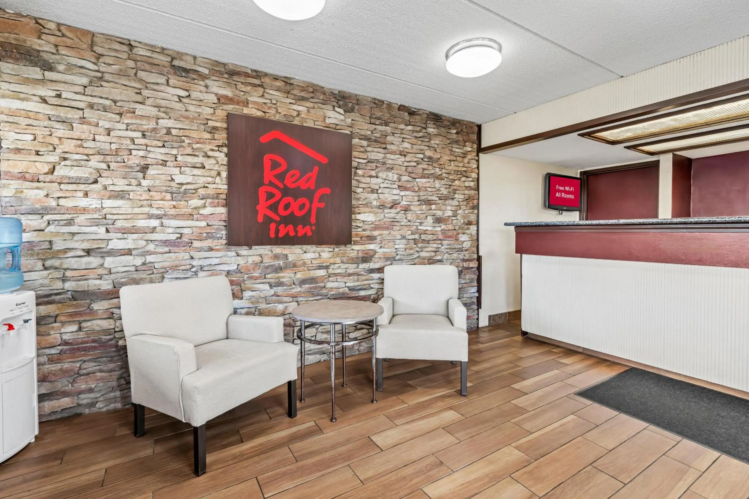 Lobby or reception in Red Roof Inn Jackson Downtown - Fairgrounds