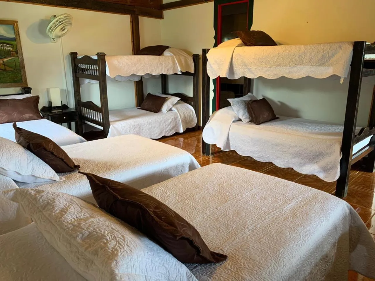 Restaurant/places to eat, Bed in Finca Hotel la Manuela