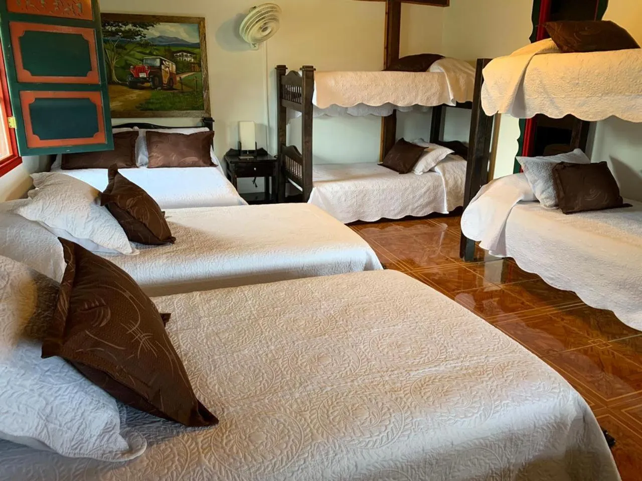 Photo of the whole room, Bed in Finca Hotel la Manuela