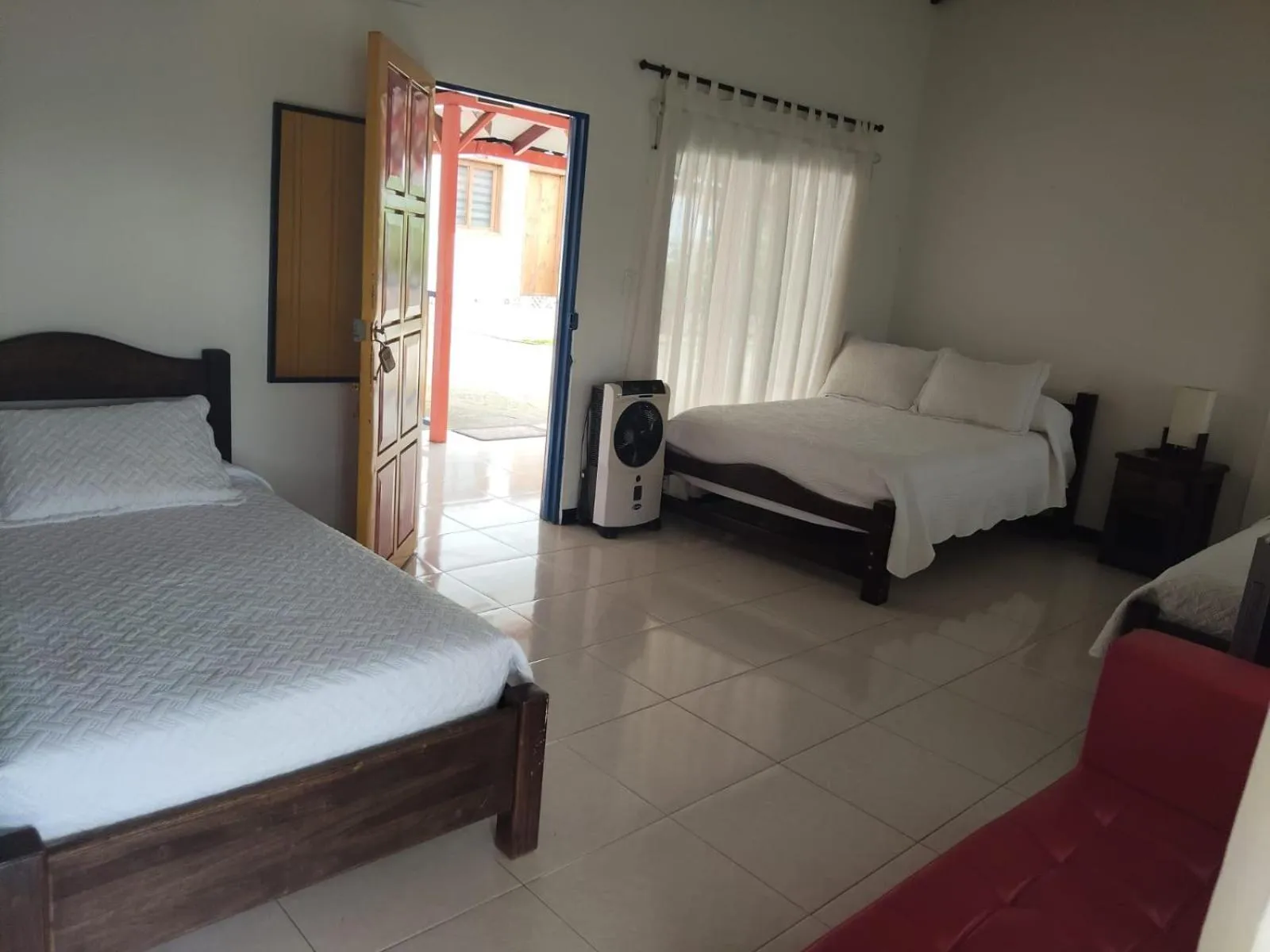 Bed in Finca Hotel la Manuela