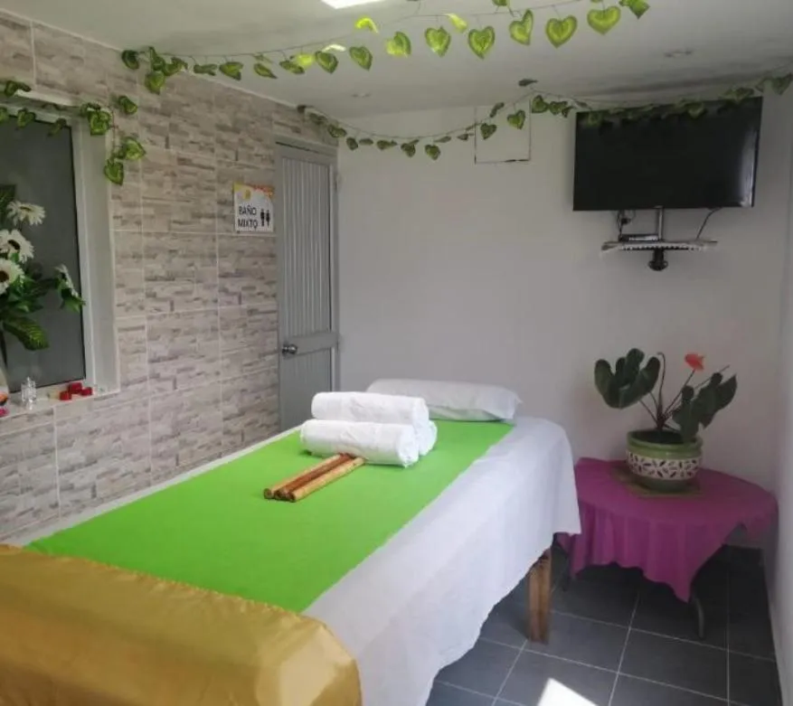 Bed in Finca Hotel la Manuela