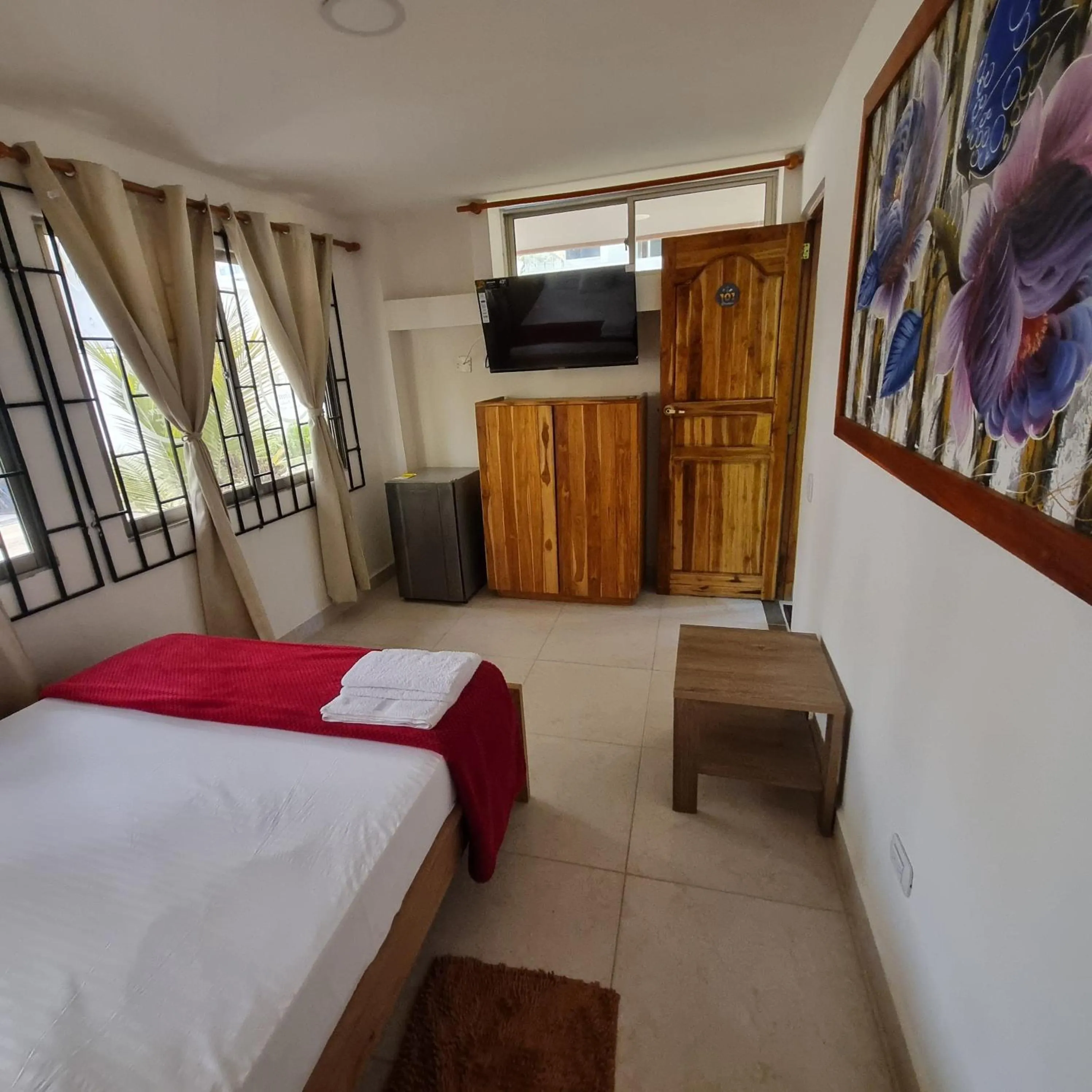 Bed in Dreimar Hotel Boutique