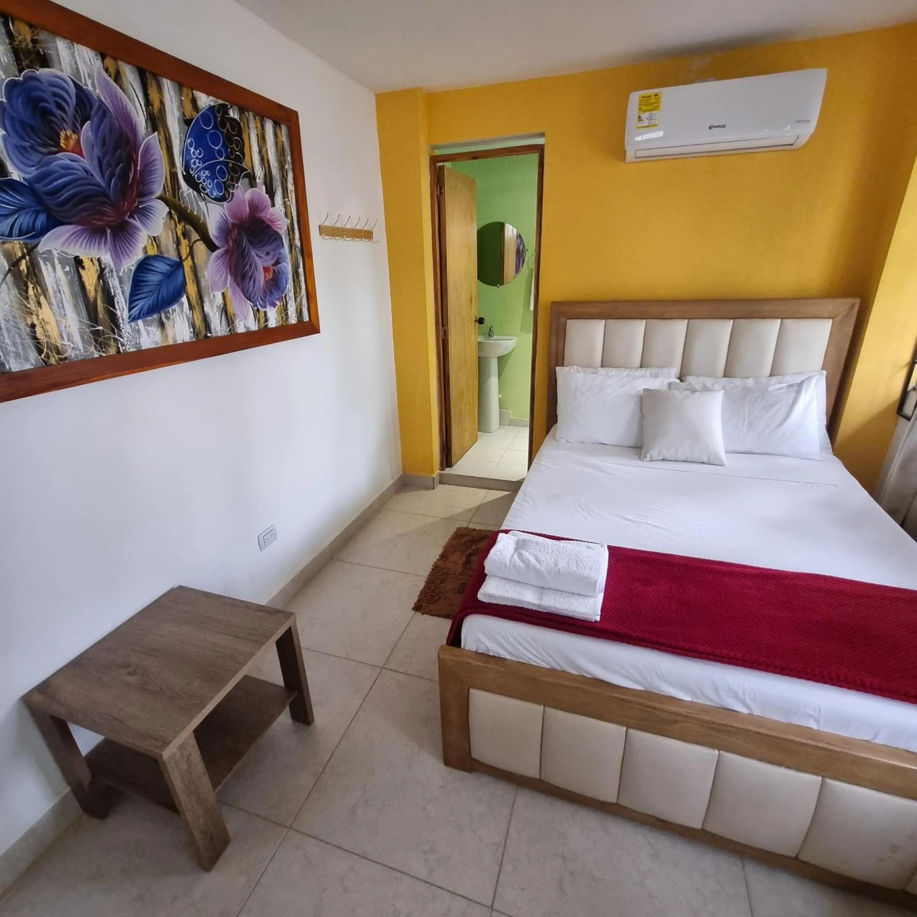 Bed in Dreimar Hotel Boutique