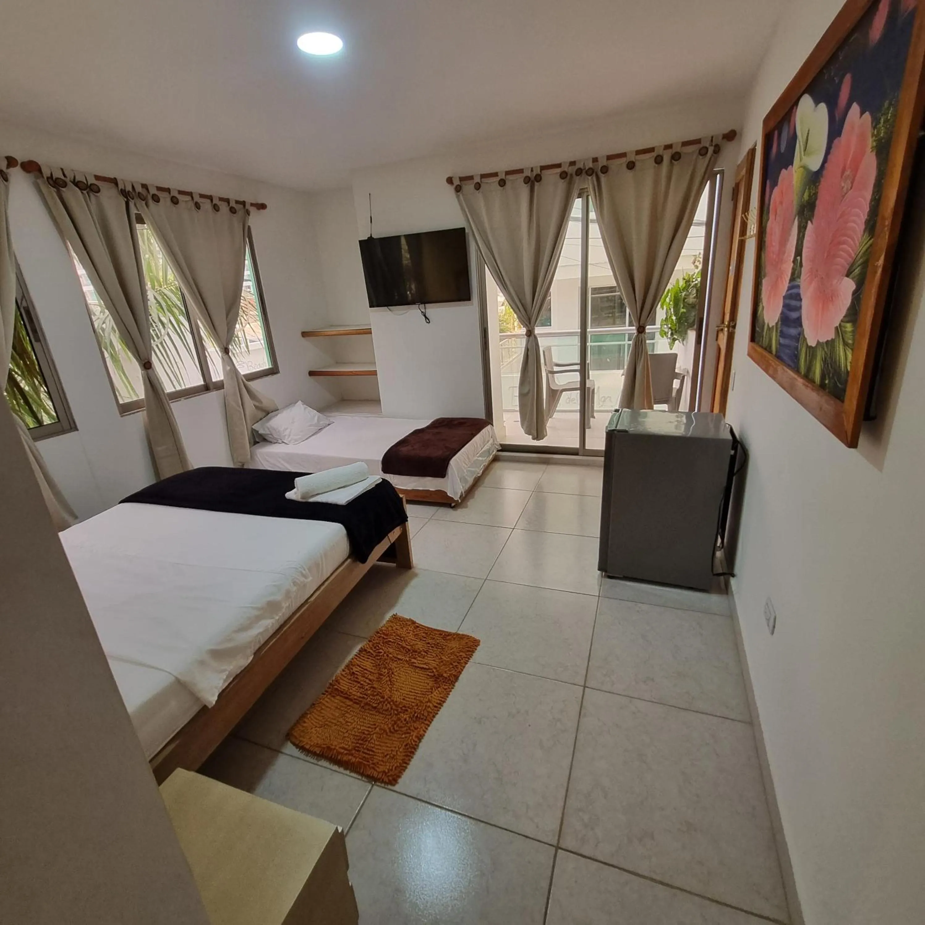 Bed in Dreimar Hotel Boutique